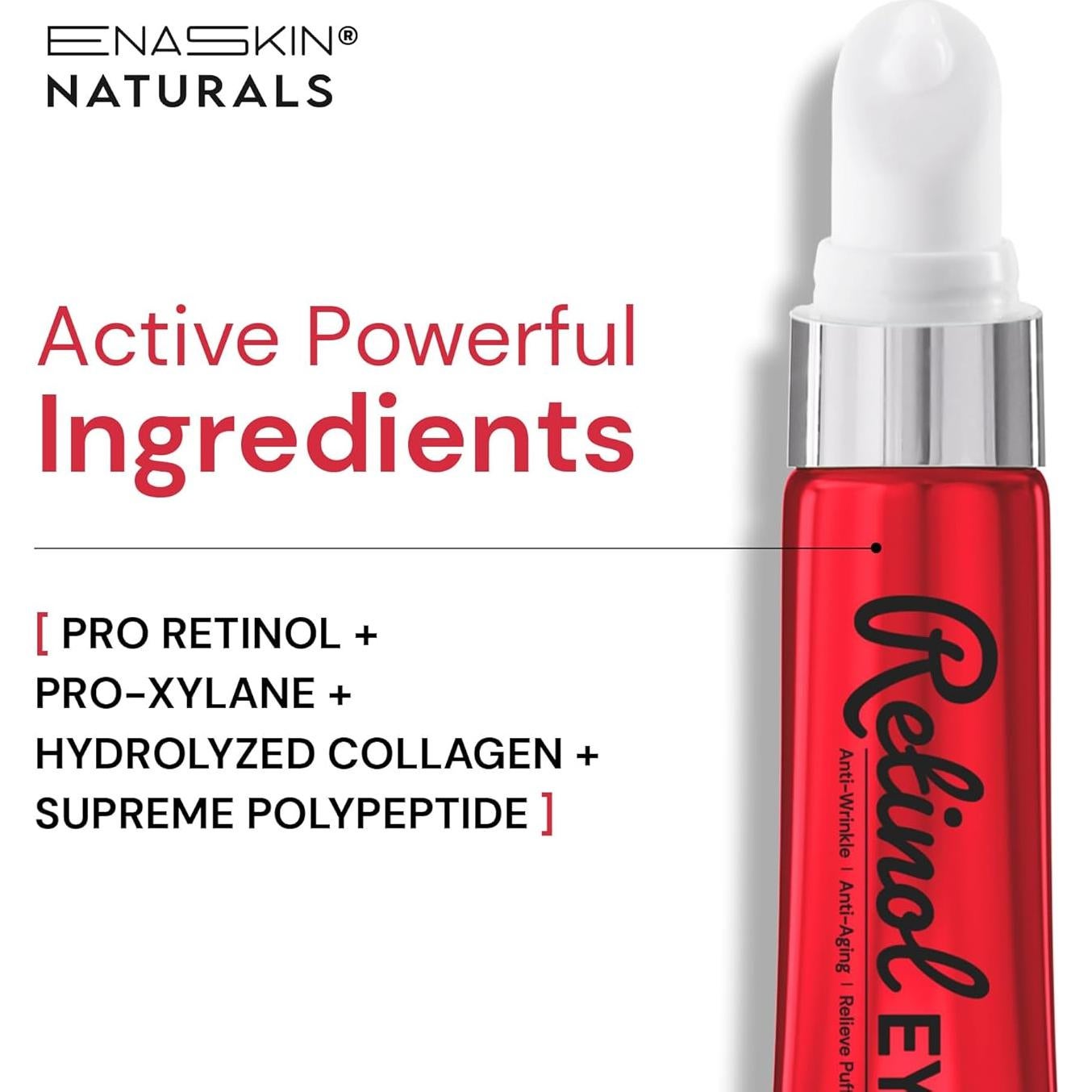 Crema para Ojos Anti Envejecimiento ENASKIN 25.1 ml - Retinol