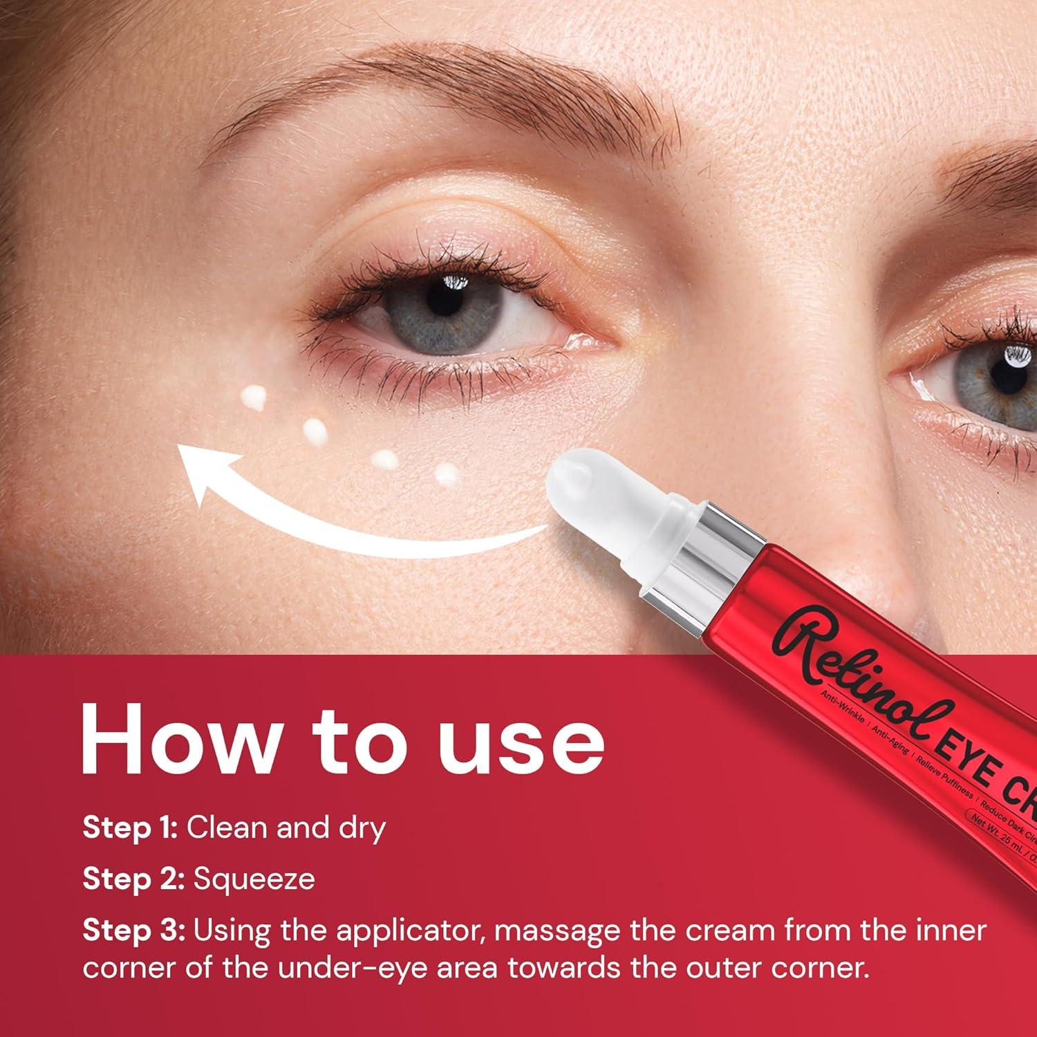 Crema para Ojos Anti Envejecimiento ENASKIN 25.1 ml - Retinol