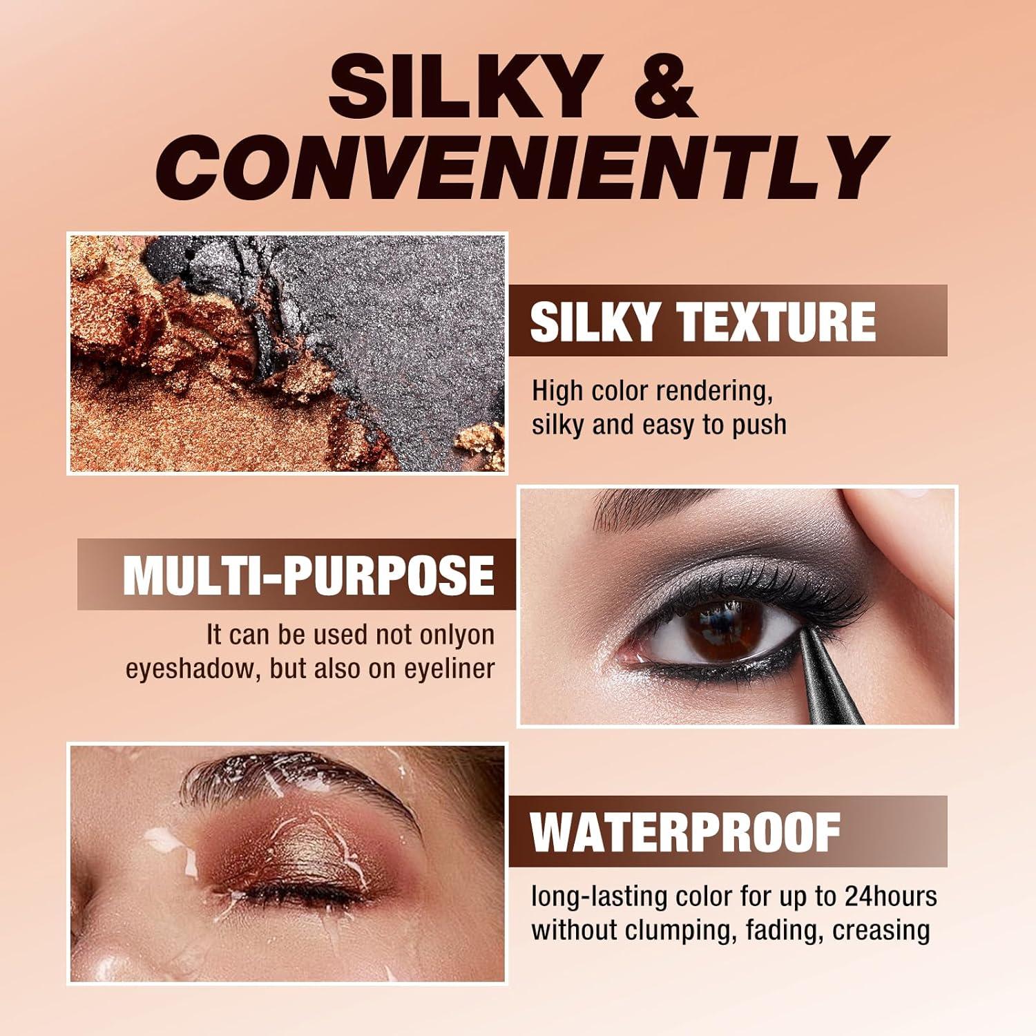 Combo Lápiz de Ojos y Sombra 2-en-1 BAISEN DIARY #05 Oliva