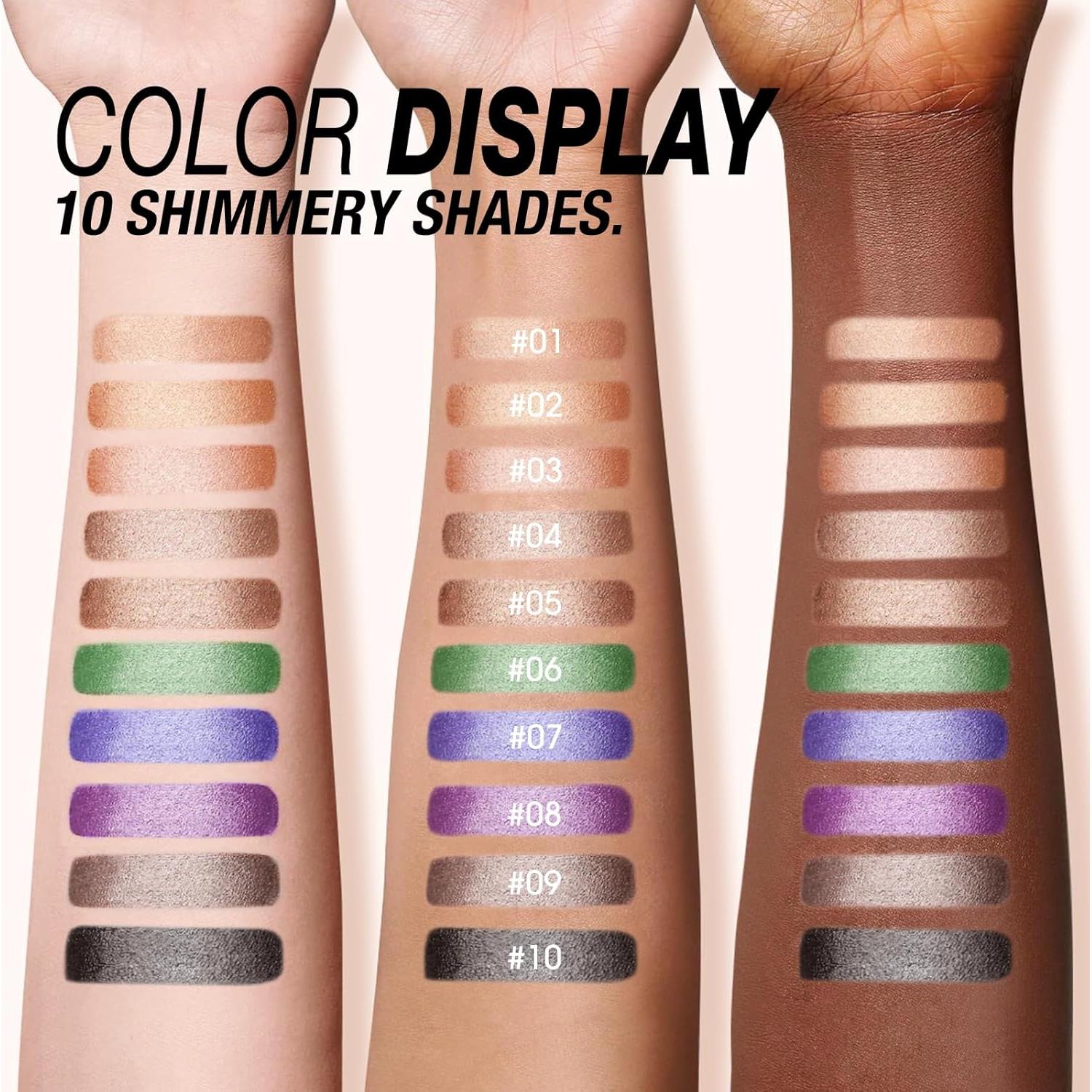 Combo Lápiz de Ojos y Sombra 2-en-1 BAISEN DIARY #05 Oliva