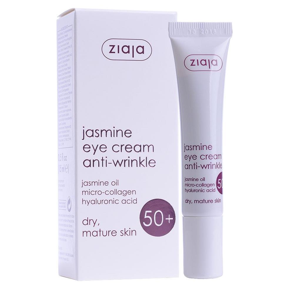 Crema para Ojos Ziaja Jazmín 15 ml - Piel Madura 50+