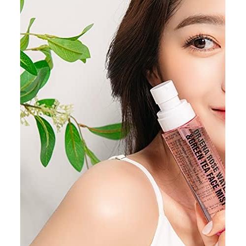 Agua de Rosa y Té Verde Saimdang 136ml - Cuidado Facial Natural