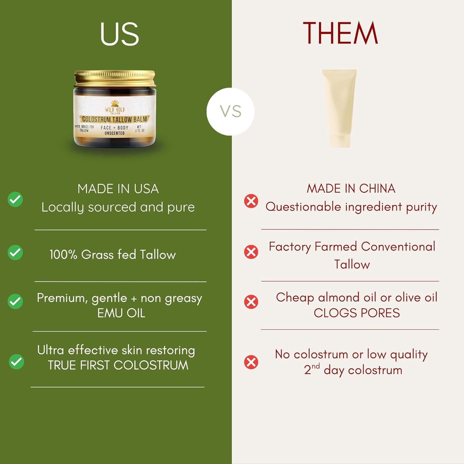 Bálsamo de Tallo de Res Wild Gold 140g - Hidratante Facial y Corporal