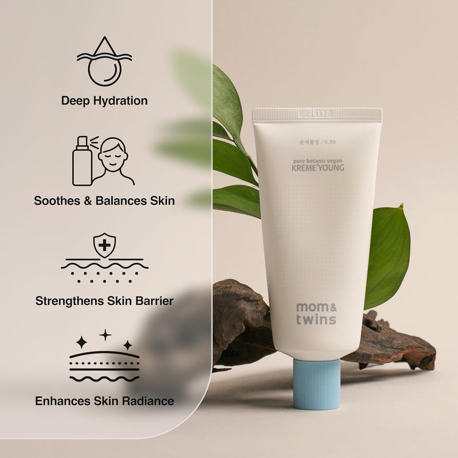 Crema Hidratante Facial KREME'YOUNG 70g - Piel Adolescente Grasa