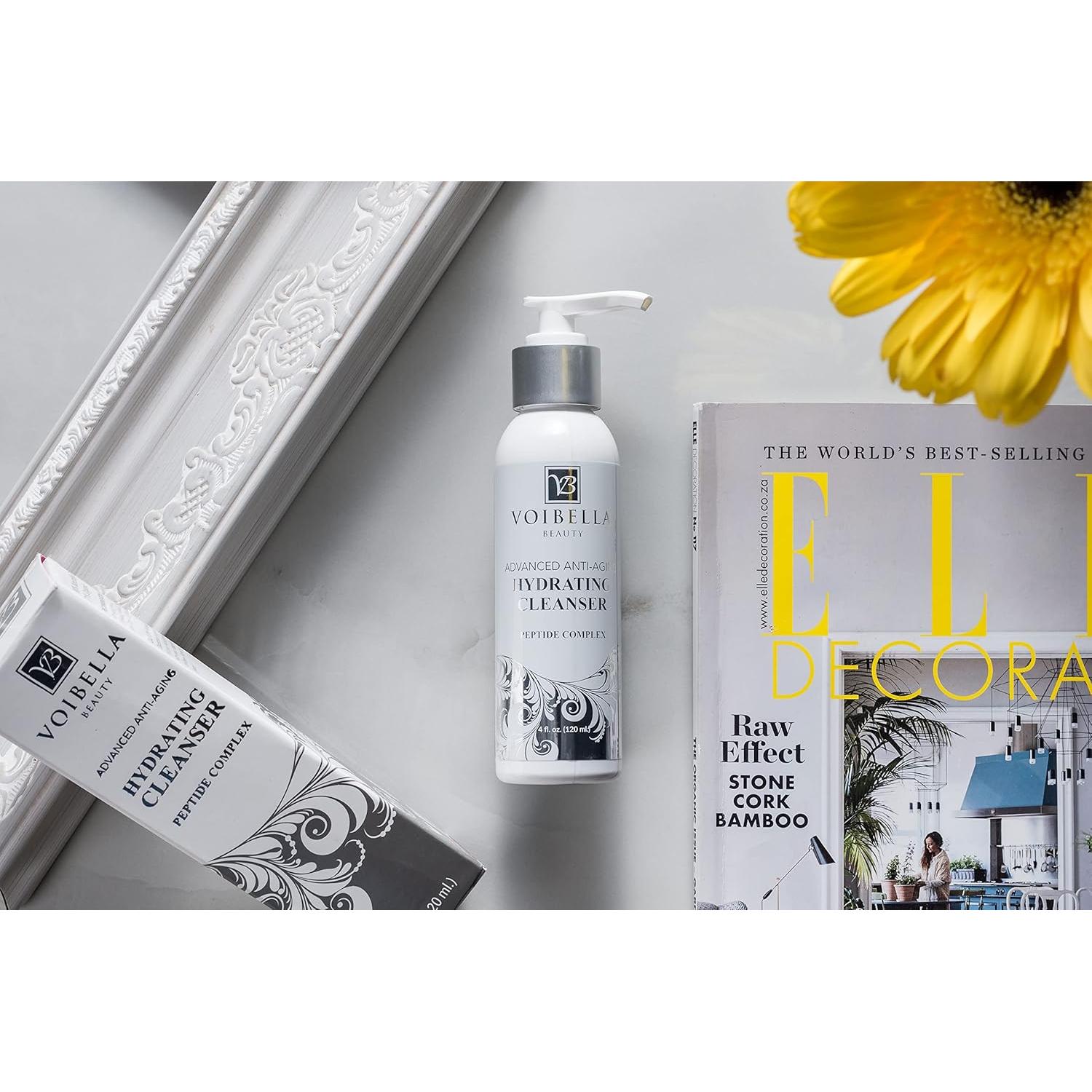 Limpiador Facial Espumoso Voibella 170g - Hidratante Antienvejecimiento