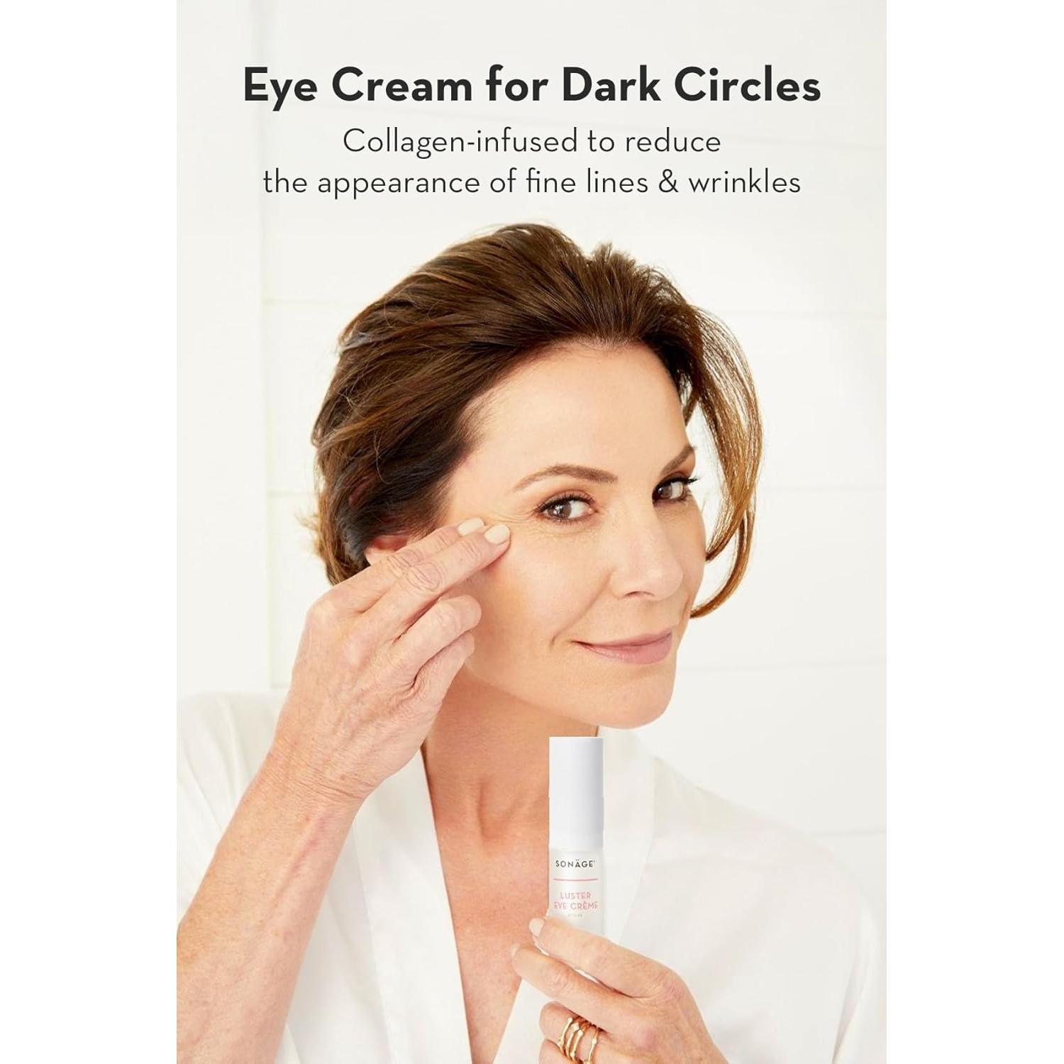 Crema para Ojos Luster Sonage - Antiarrugas y Ojeras 50g