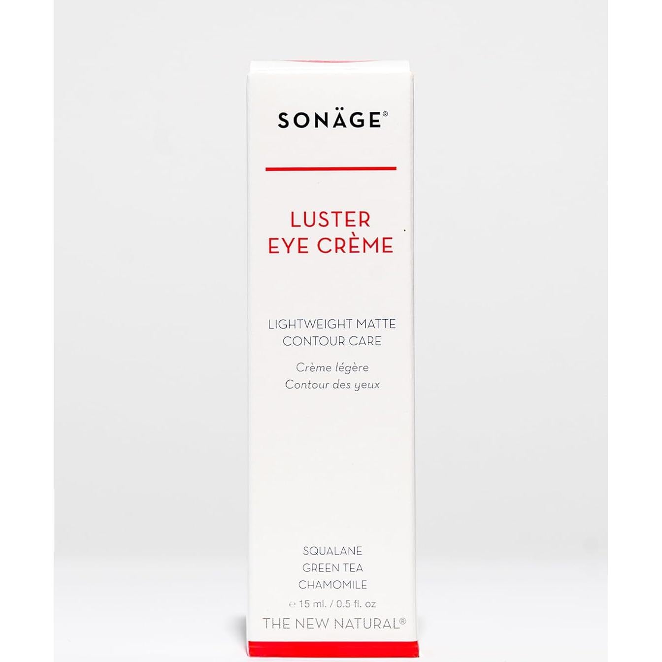 Crema para Ojos Luster Sonage - Antiarrugas y Ojeras 50g