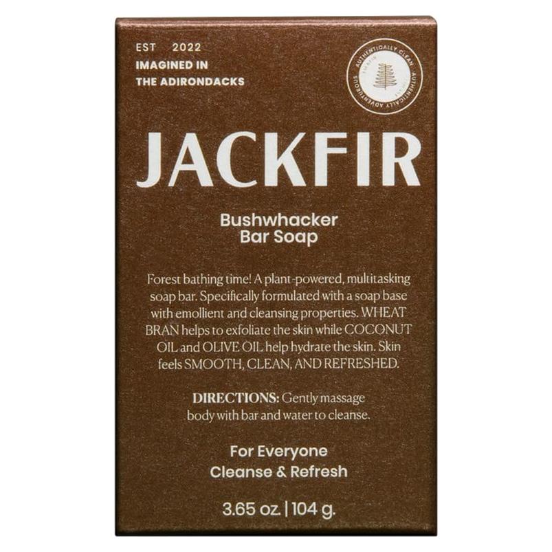 Jabón Orgánico Jackfir The Bushwhacker 103 g Hidratante Exfoliante