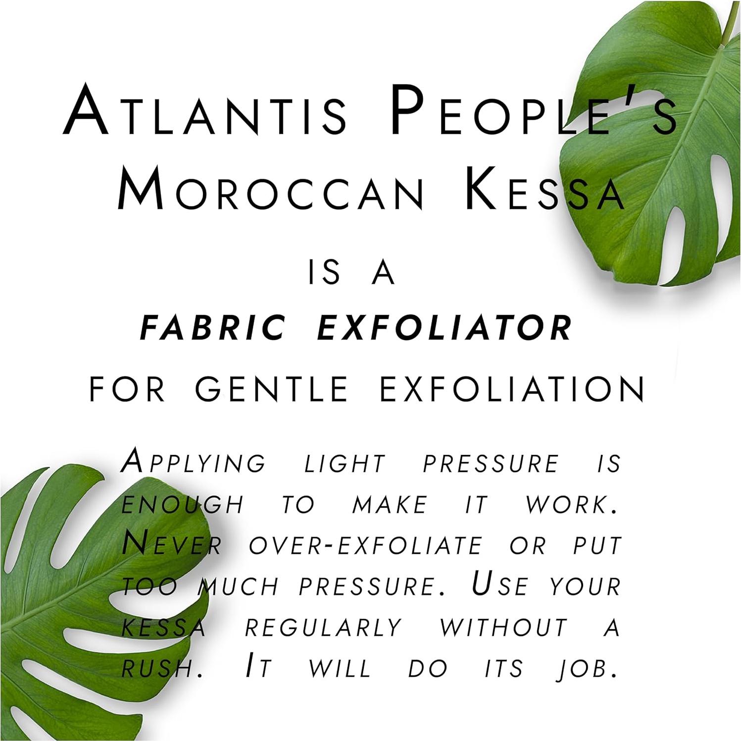 Guante Exfoliante Marroquí Atlantis People - 15x20 cm