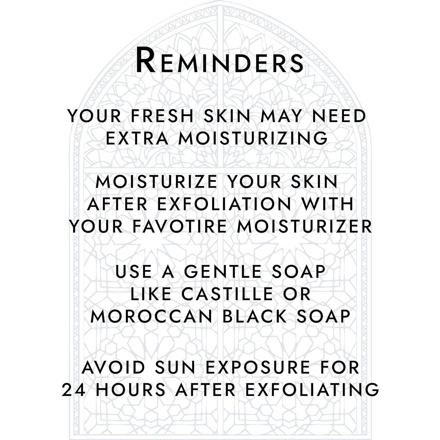 Guante Exfoliante Marroquí Atlantis People - 15x20 cm