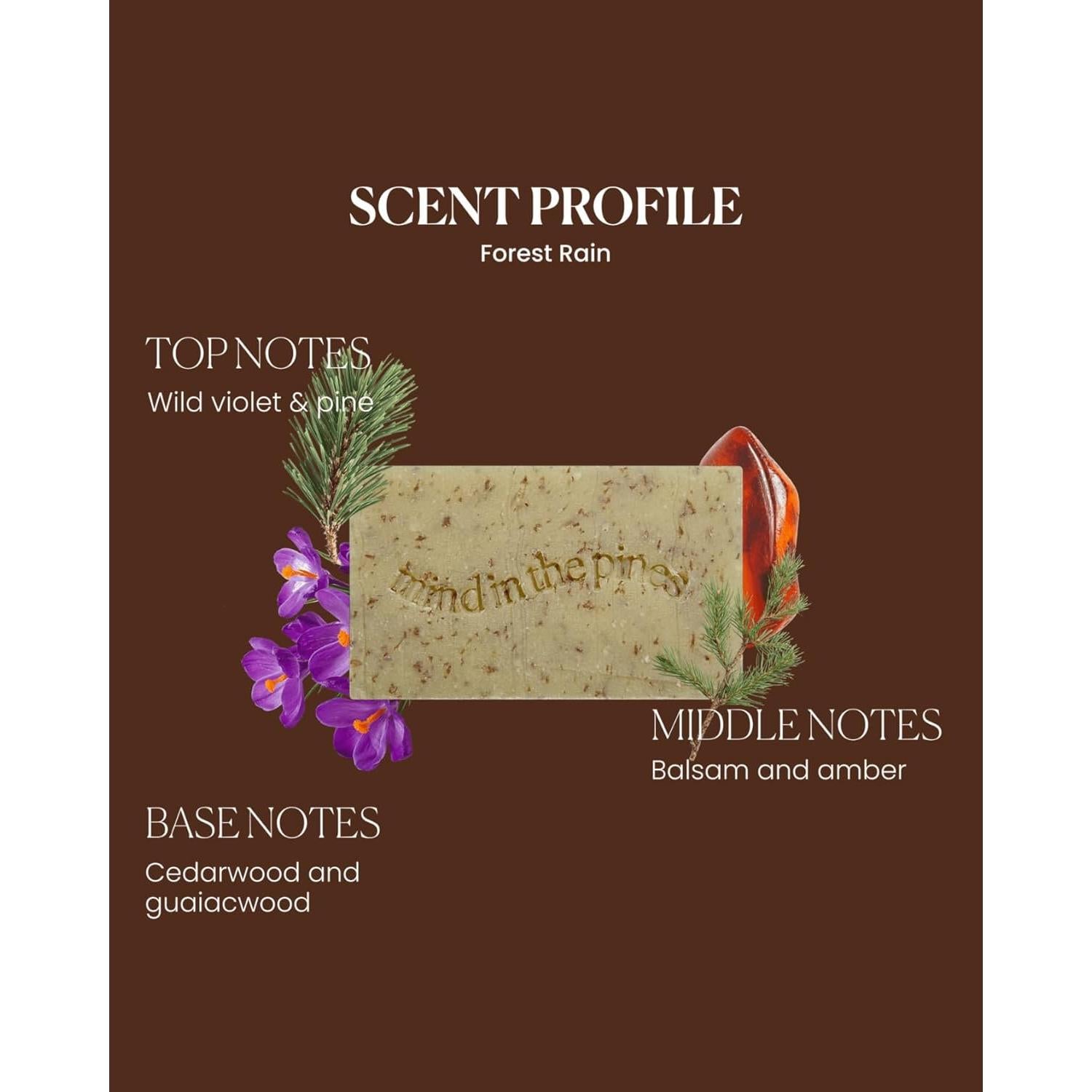 Jabón Orgánico en Barra Jackfir The Bushwhacker 103 g - Hidratante y Exfoliante