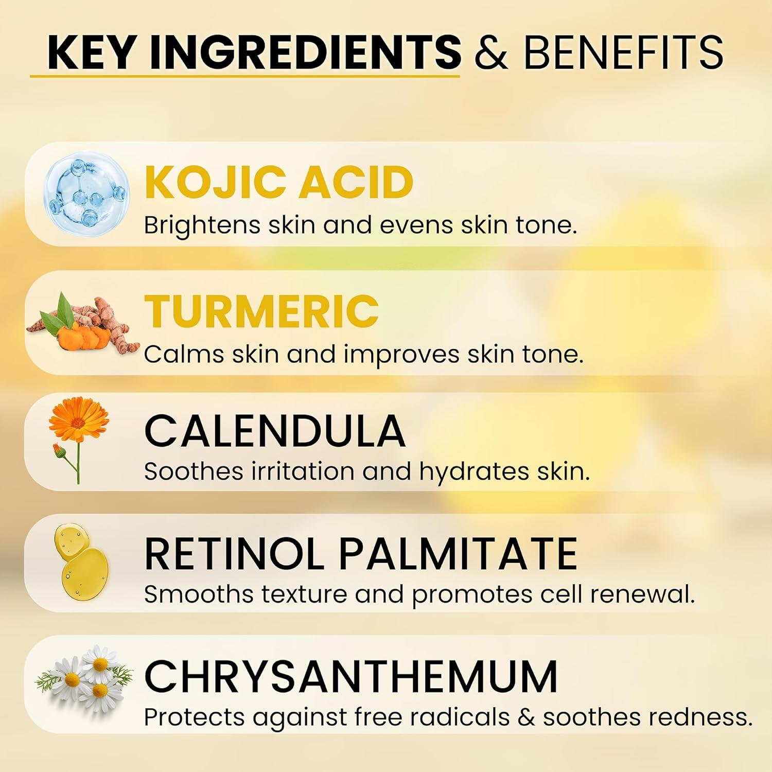 Pads de Limpieza Exfoliantes Dermatrue con Ácido Kojico y Cúrcuma - 80 Piezas