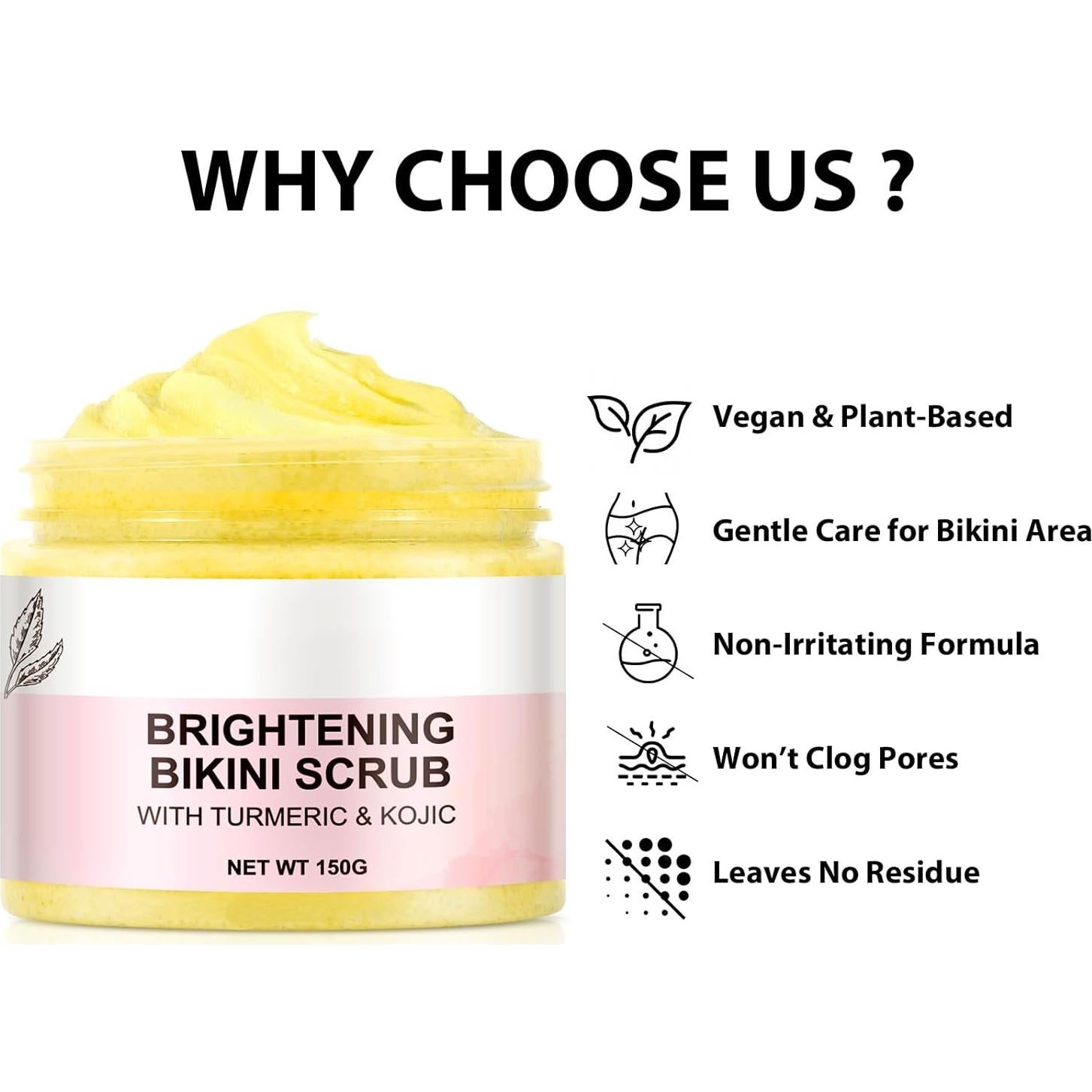 Exfoliante Corporal GUOYAOLIFU con Cúrcuma 150 g - Suavizante Piel