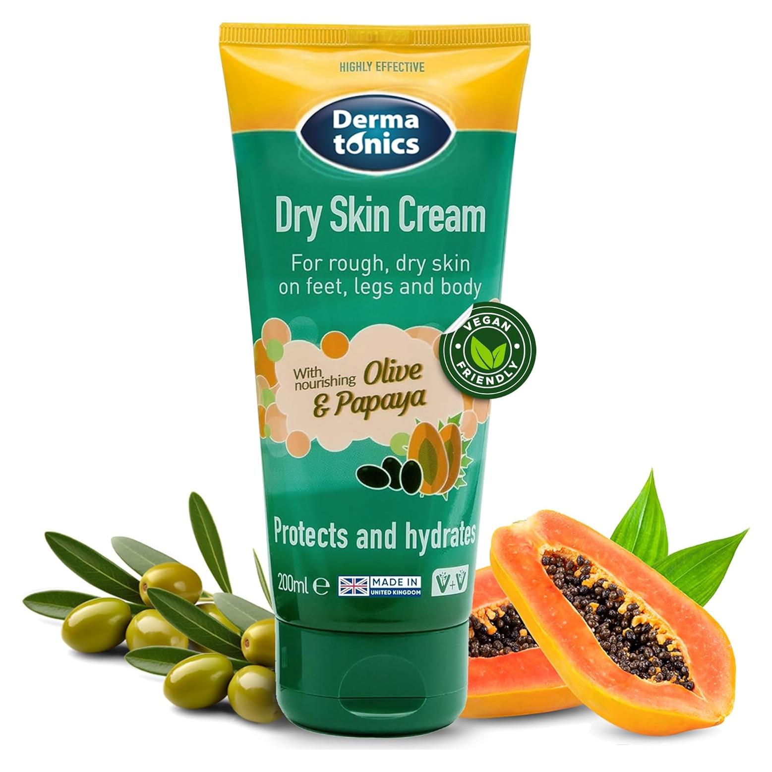 Crema Hidratante Dermatonics 200ml con 10% Urea para Piel Seca