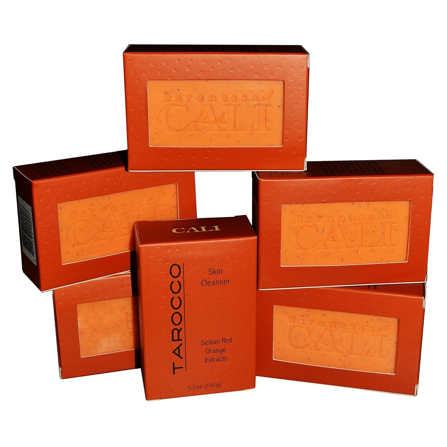 Limpiador Profundo Hidratante Baronessa Cali Tarocco 150g - Paquete de 6