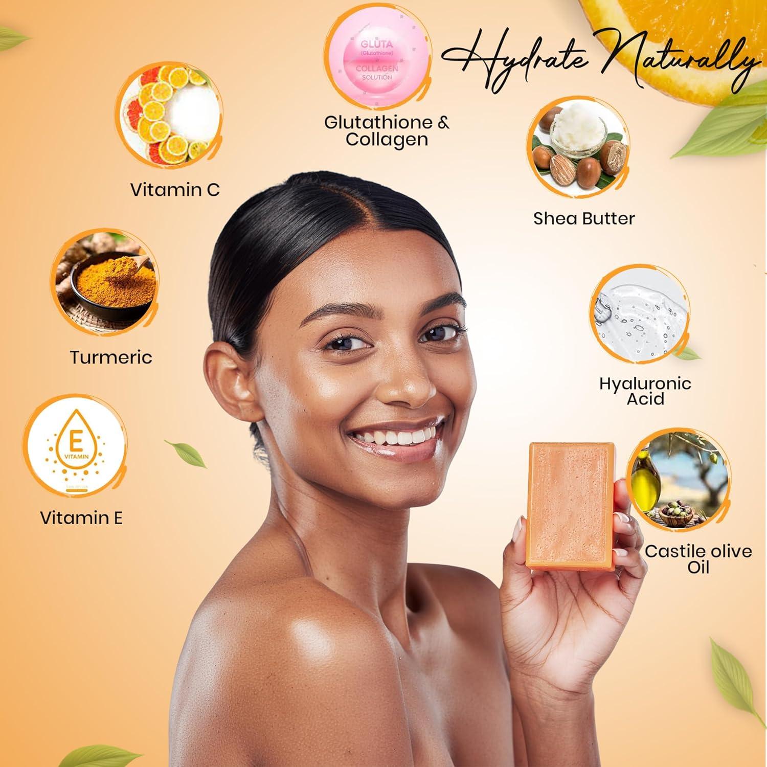 Jabón de Cúrcuma Kojic Balemalik 150g - Unifica Tono Piel