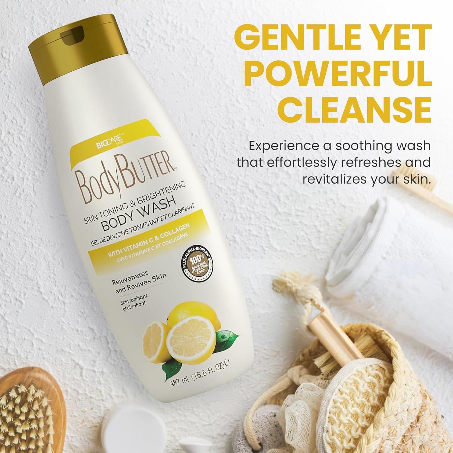 Gel de Baño Biocare con Vitamina C y Colágeno 466.6 ml