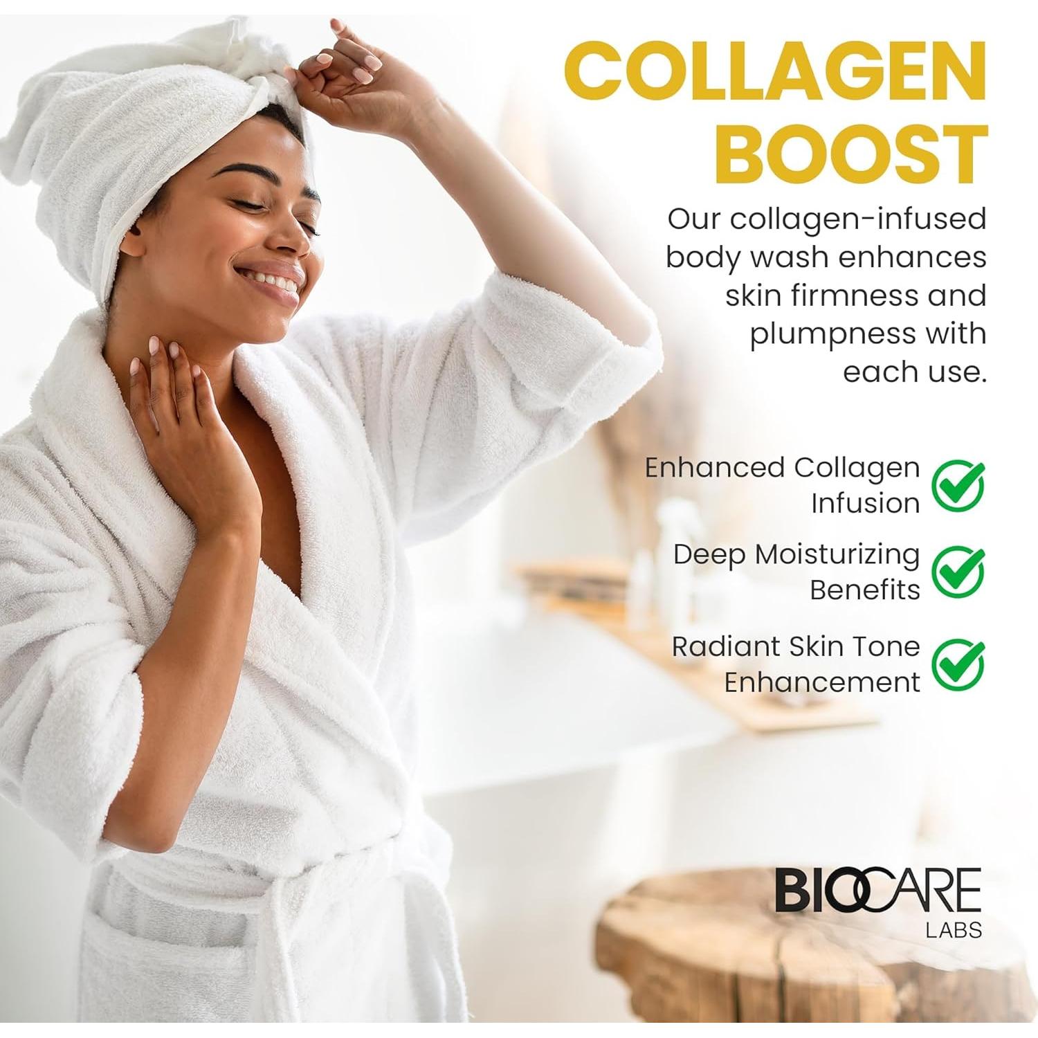 Gel de Baño Biocare con Vitamina C y Colágeno 466.6 ml