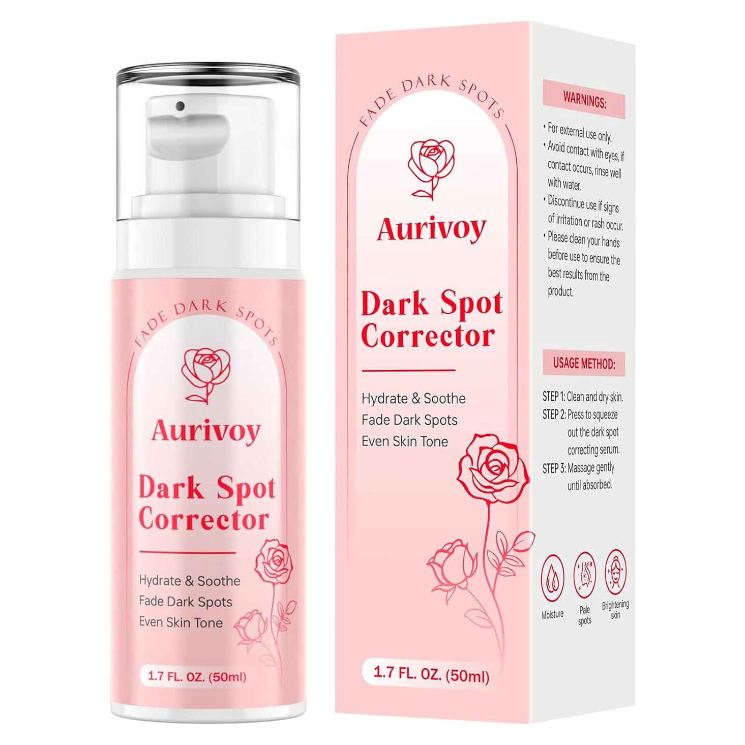 Suero Corrector de Manchas Oscuras Aurivoy 50 ml - Hidratante