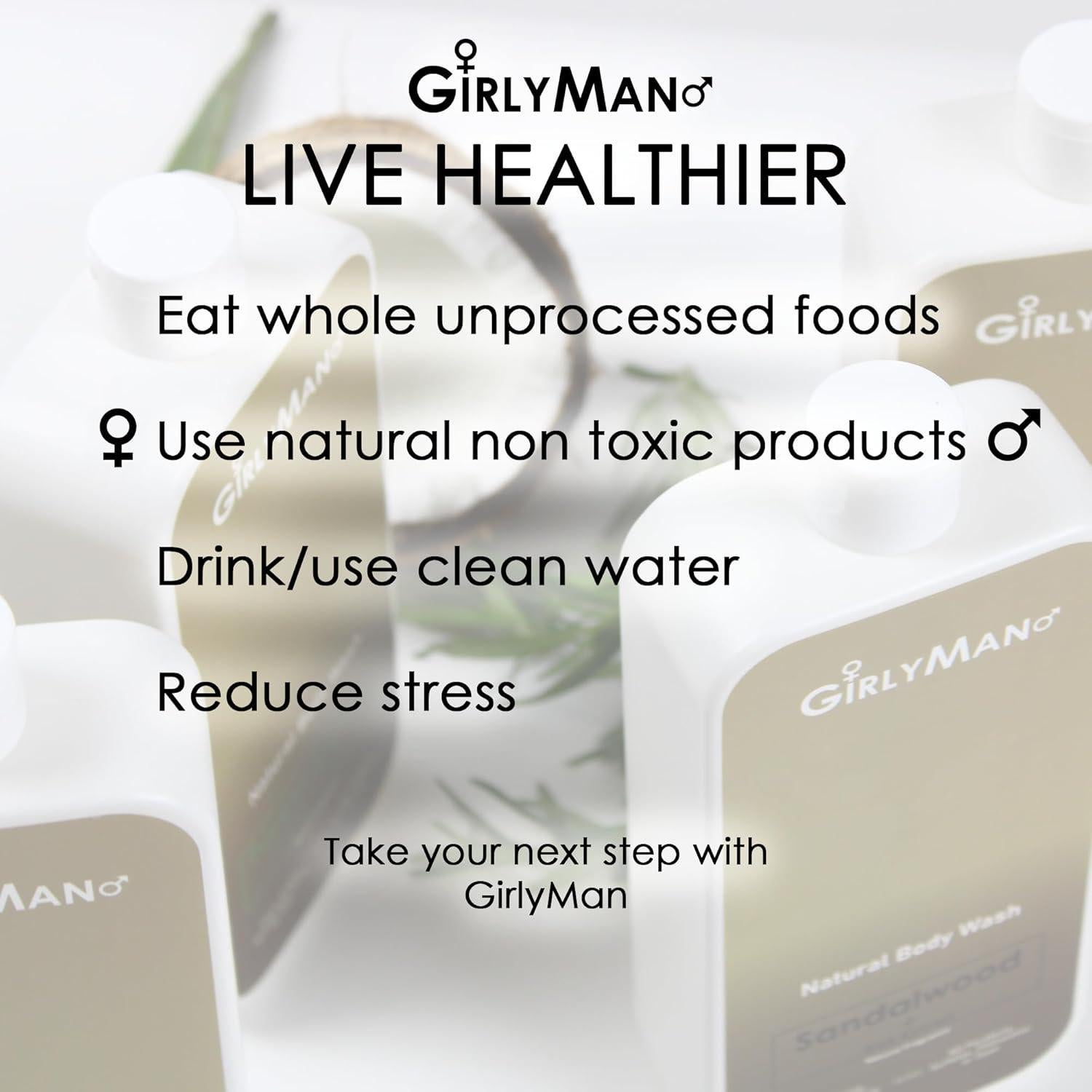 Jabón Corporal Natural GirlyMan - Romero Árbol de Té, 9g