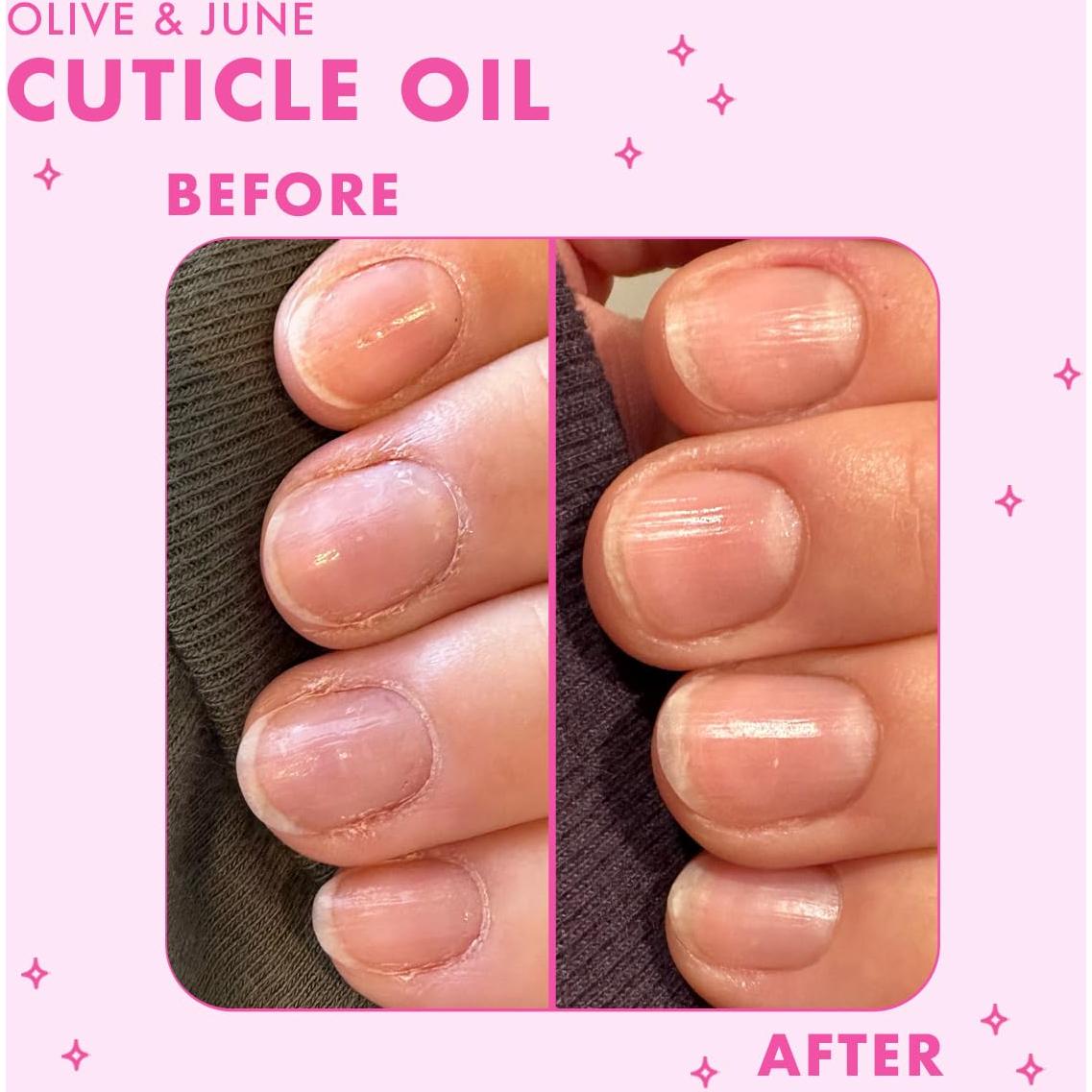 Aceite para Cutículas Olive & June | Hidratante Vegano 40g