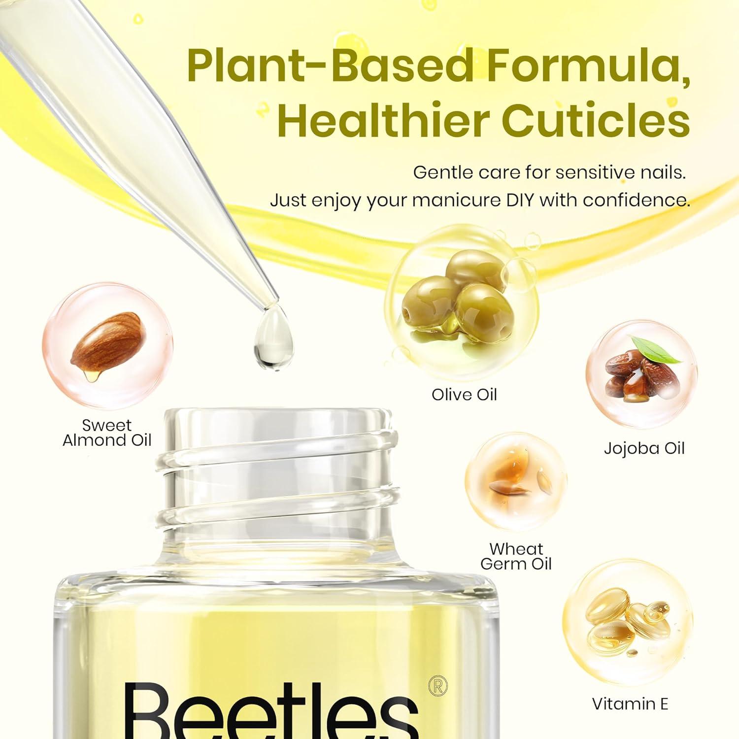 Aceite de Cutícula Beetles 30ml - Reparación Uñas y Cutículas