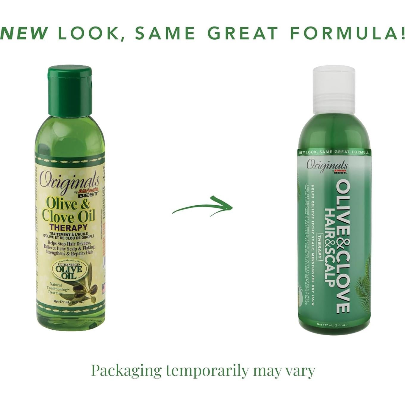 Aceite de Oliva y Clavo Africa's Best 170 g - Tratamiento Cabello