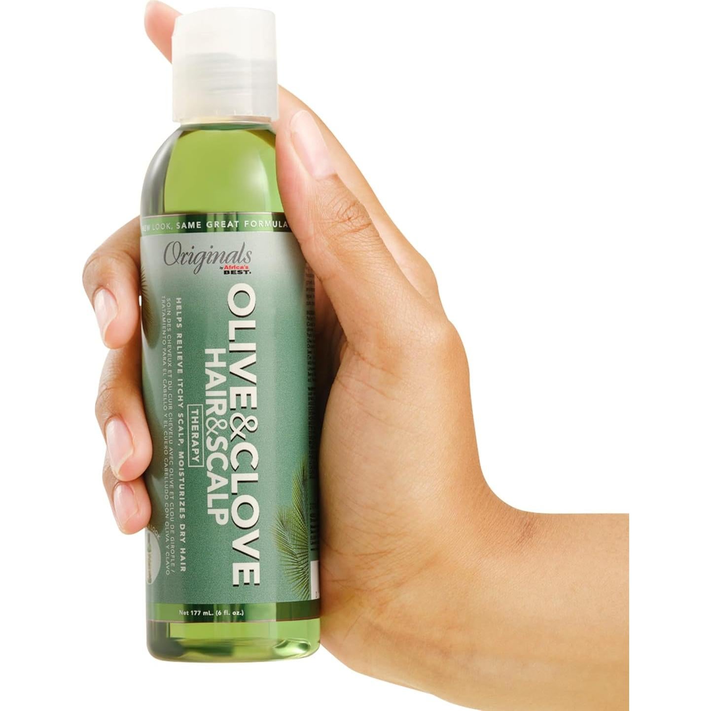 Aceite de Oliva y Clavo Africa's Best 170 g - Tratamiento Cabello