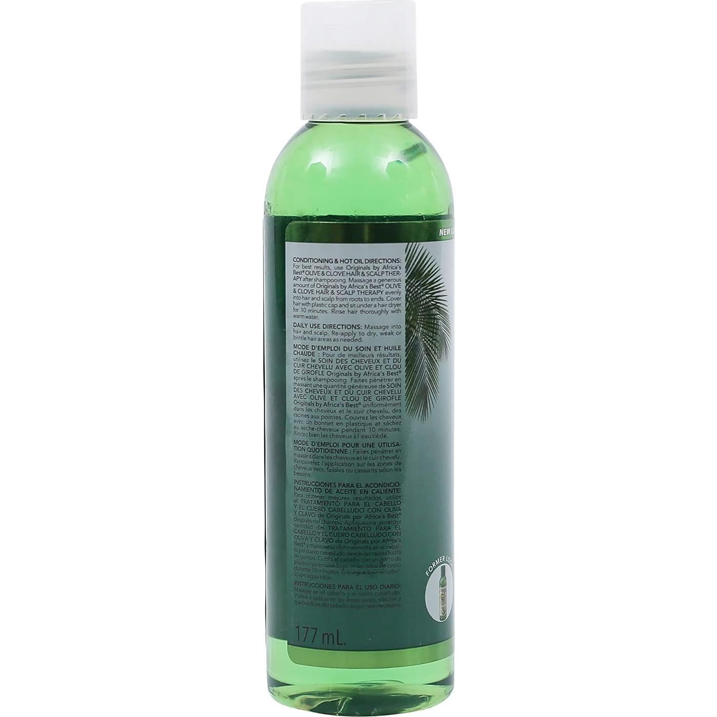Aceite de Oliva y Clavo Africa's Best 170 g - Tratamiento Cabello