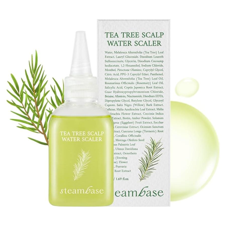 Exfoliante de Cuero Cabelludo STEAMBASE 50 ml - Agua de Árbol de Té