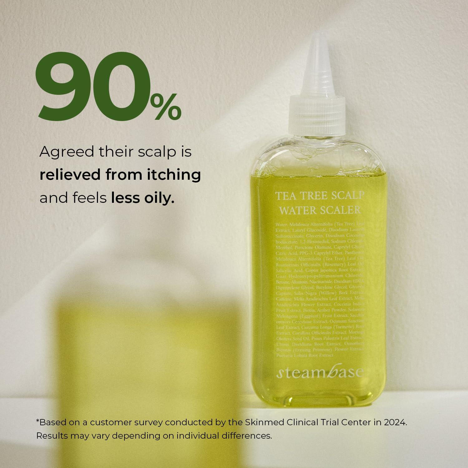 Exfoliante de Cuero Cabelludo STEAMBASE 50 ml - Agua de Árbol de Té