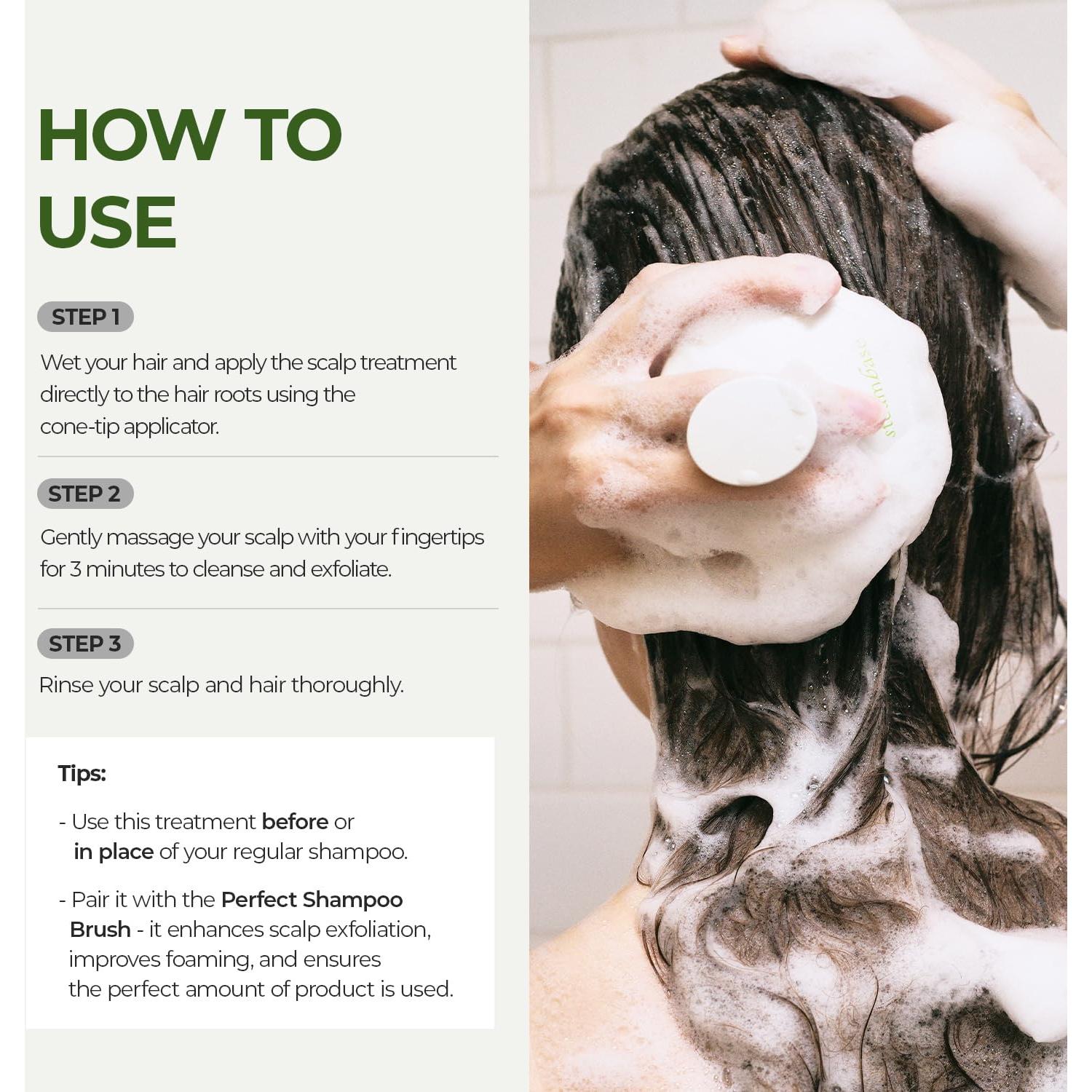 Exfoliante de Cuero Cabelludo STEAMBASE 50 ml - Agua de Árbol de Té