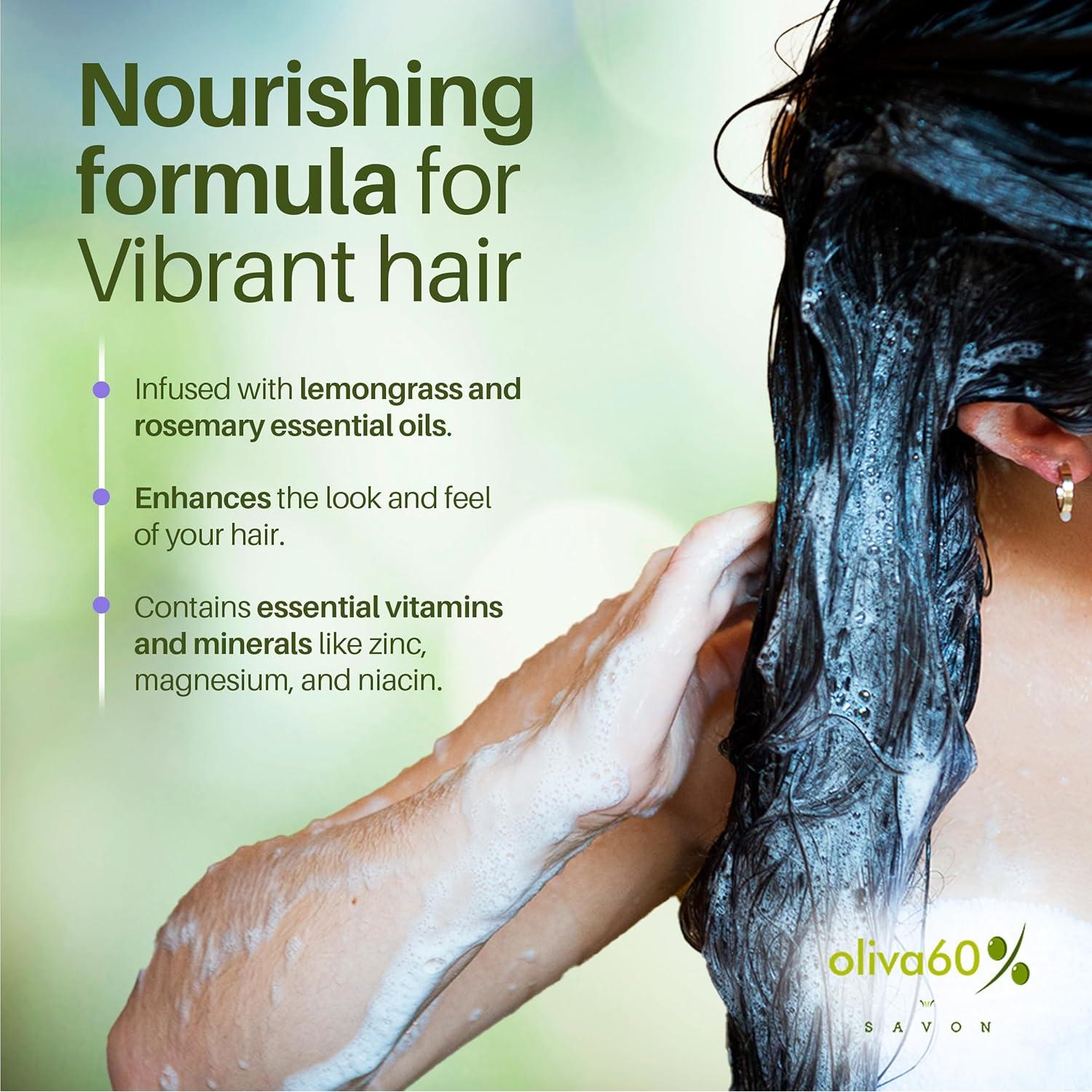 Champú Sólido Oliva60 Hierba Limón Romero 99.22 g - Natural