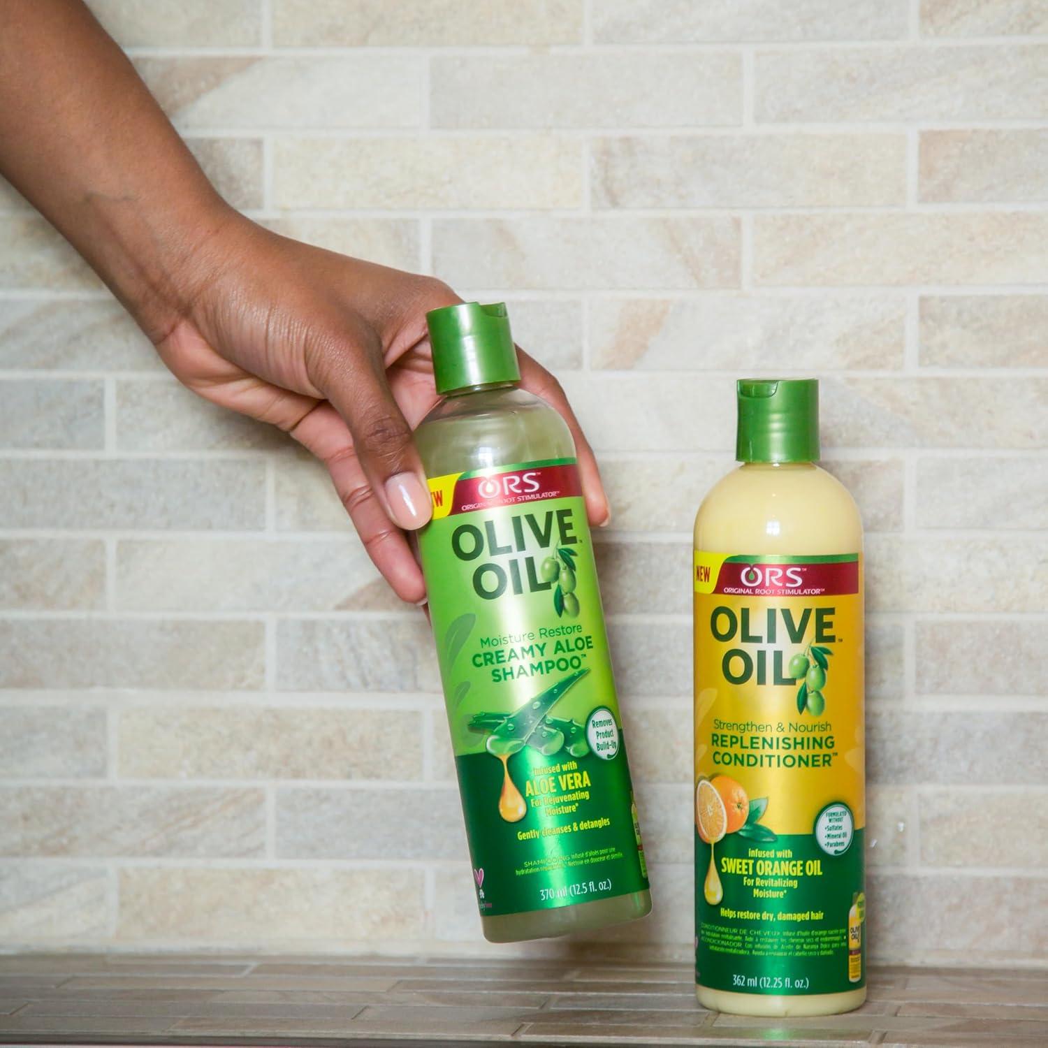 Champú y Acondicionador ORS Aloe Vera y Aceite de Oliva 2 Piezas