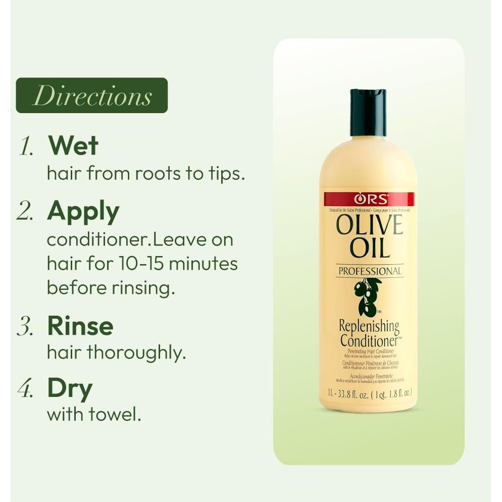 Acondicionador Reponedor ORS Aceite de Oliva 2 x 1L