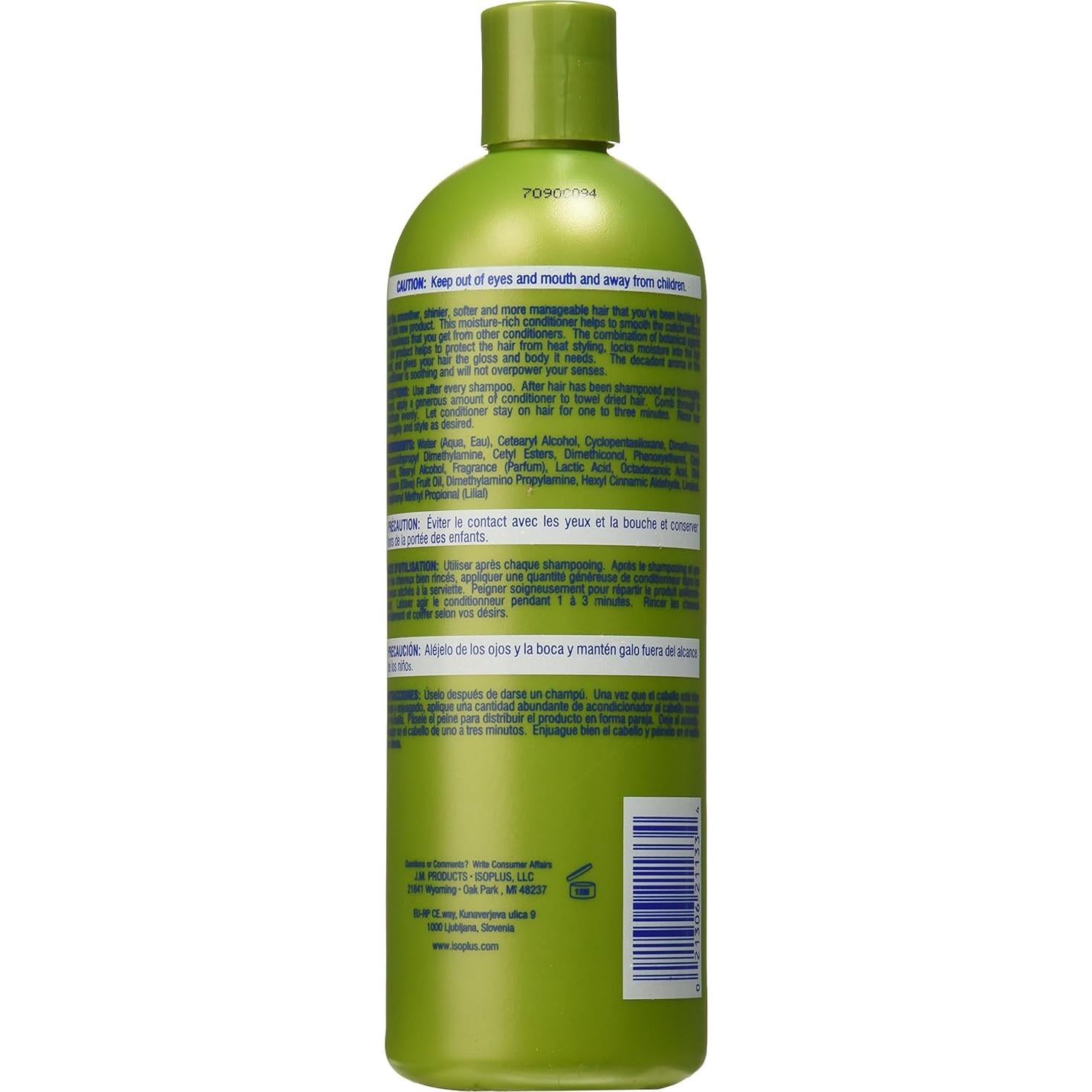 Acondicionador de Aceite de Oliva Extra Virgen Isoplus 453g