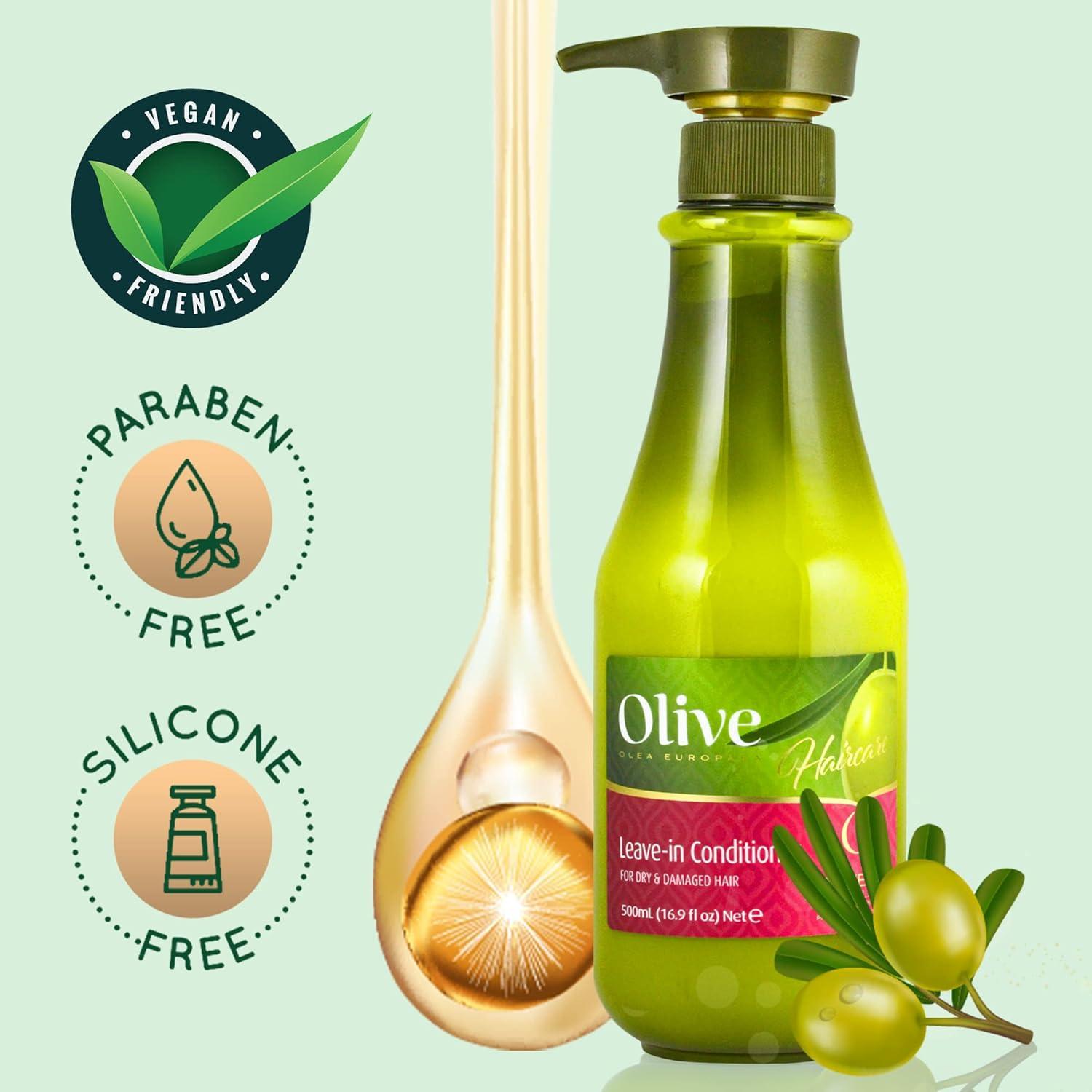 Acondicionador sin enjuague Oliva Natural 1770 - 580g