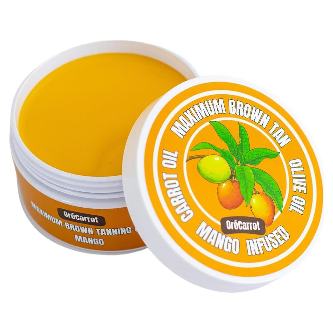 Gel Bronceador Natural OróCarrot Mango - Hidratante y Nutritivo