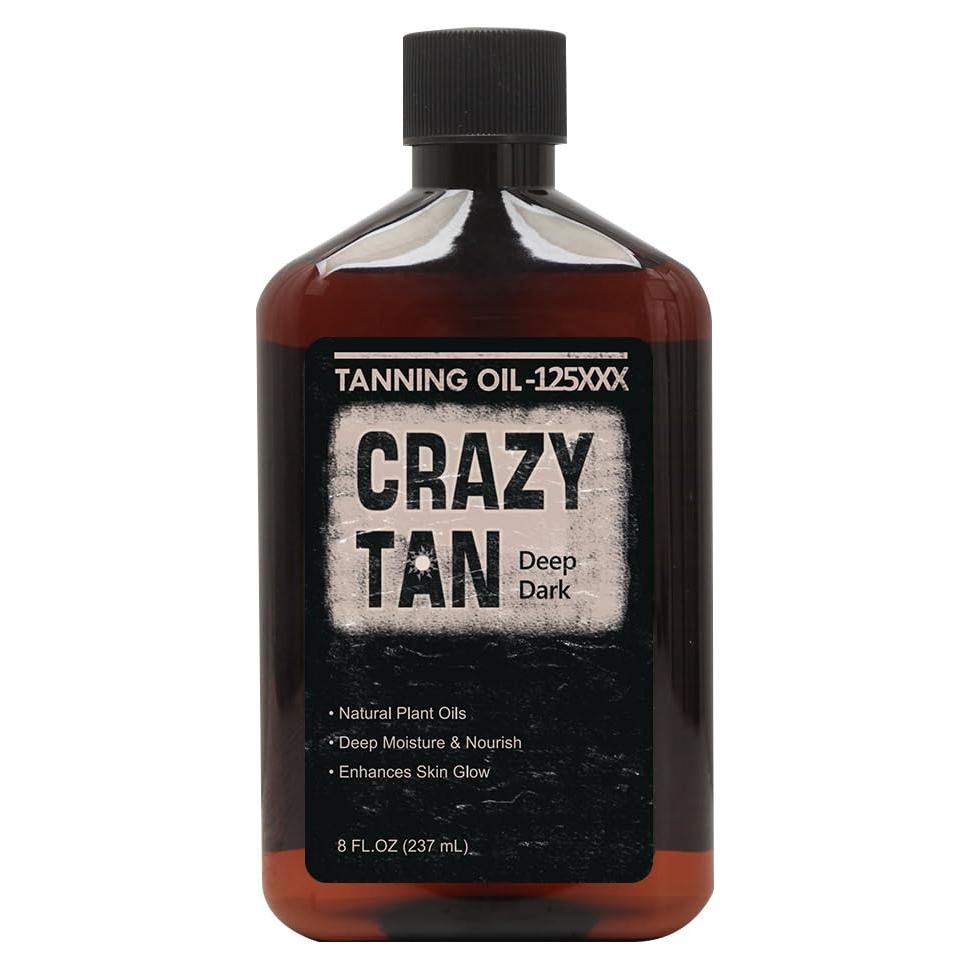 Aceite Bronceador Natural Crazytan 226g Aroma Cítrico