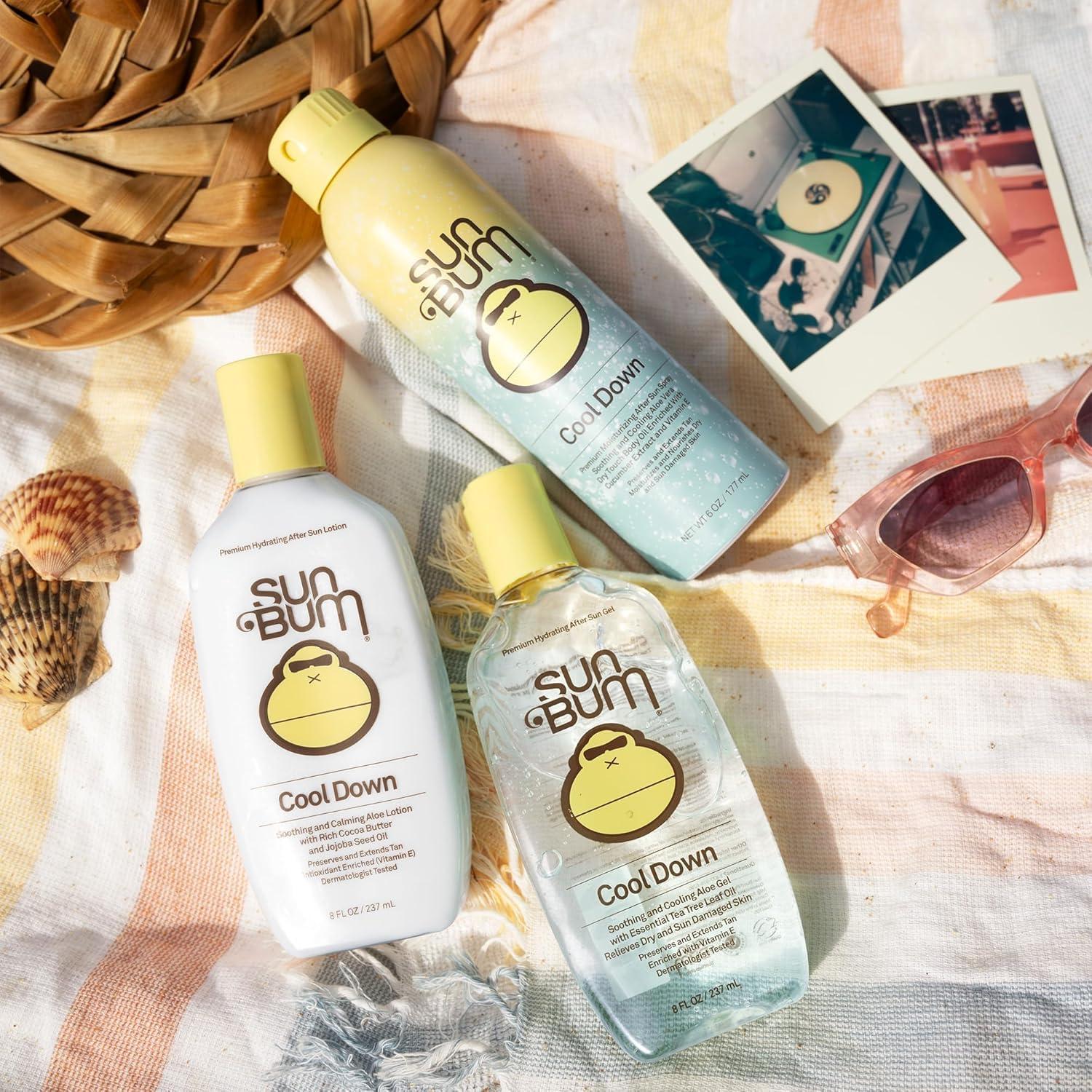 Loción Aloe Vera Cool Down Sun Bum 85g - Cuidado Solar Vegano