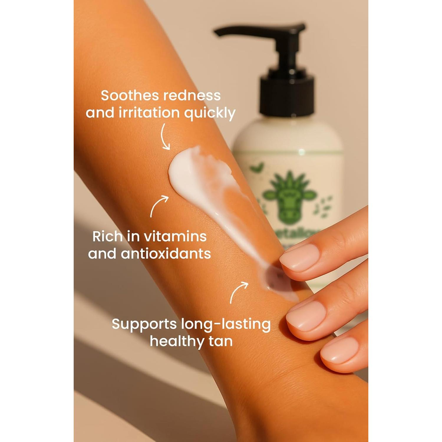 Loción Después del Sol AloeTallow 248g - Hidratante Natural