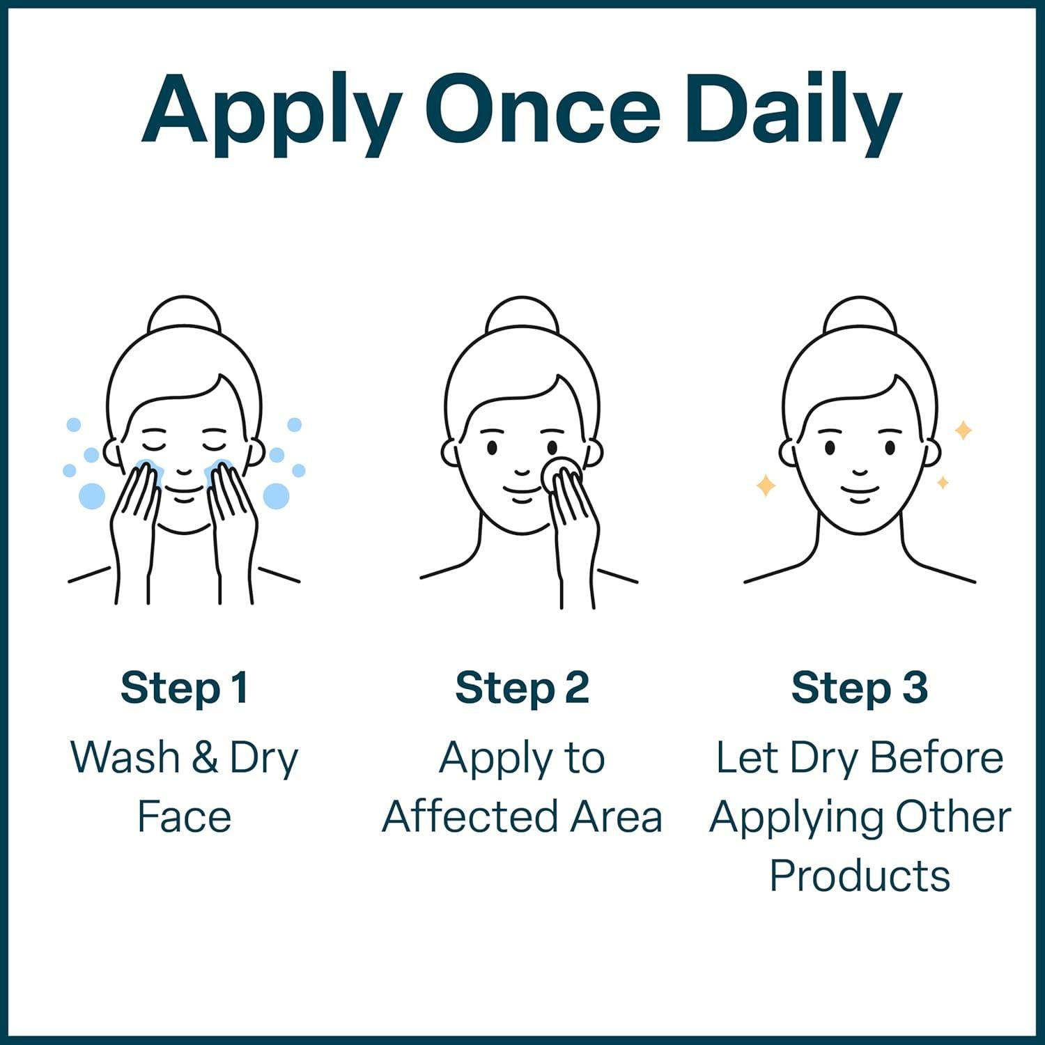 Almohadillas Exfoliantes QRxLabs 50 Unidades Ácido Salicílico 2% Glicólico 10%