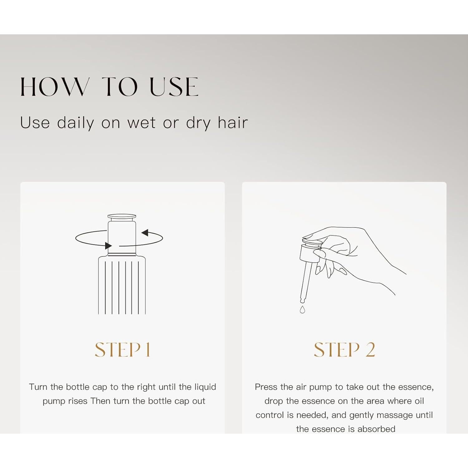 Suero Engrosante para el Crecimiento del Cabello Allowish 95 ml - Con Biotina y Cafeína