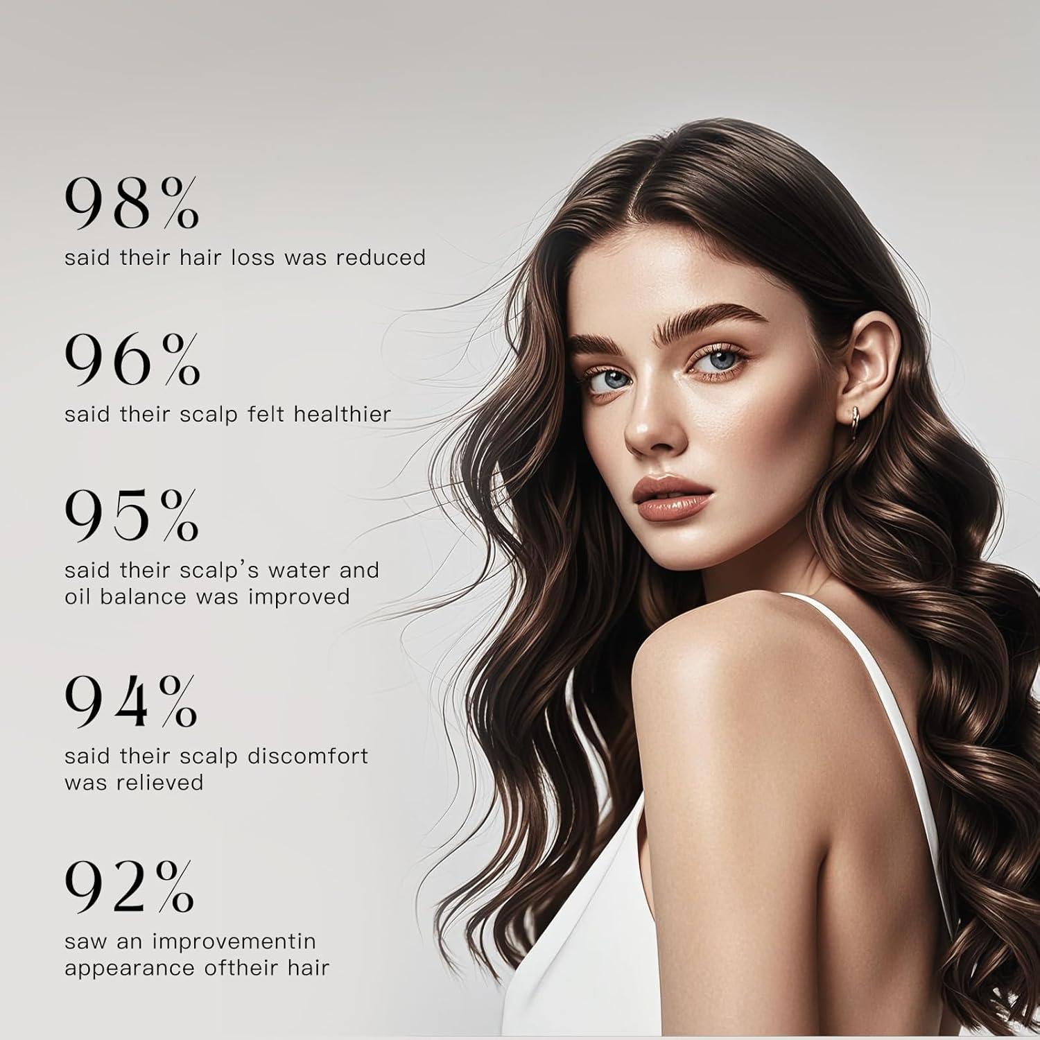 Suero Engrosante para el Crecimiento del Cabello Allowish 95 ml - Con Biotina y Cafeína