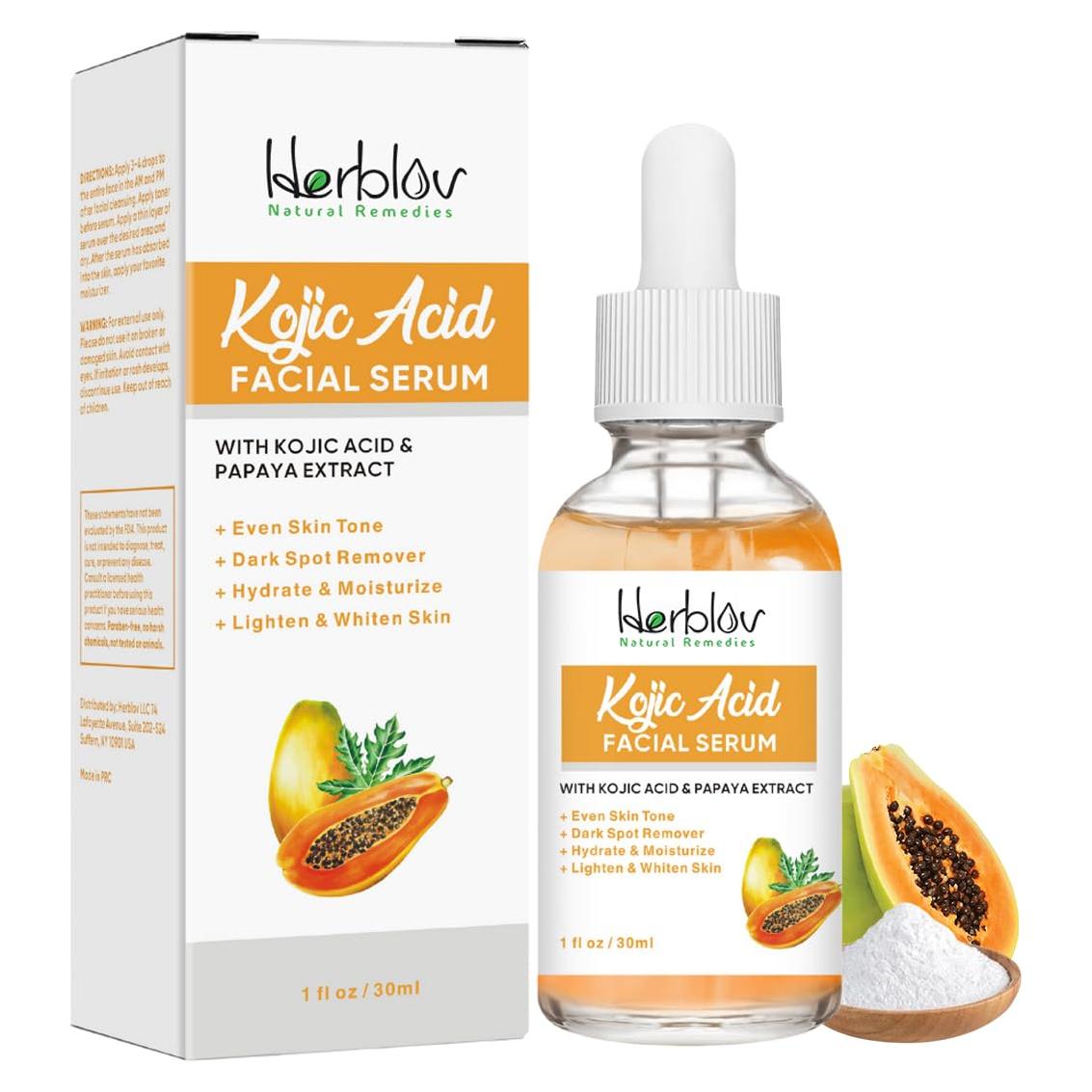 Suero Aclarador de Piel Herblov - Ácido Kójico 81g