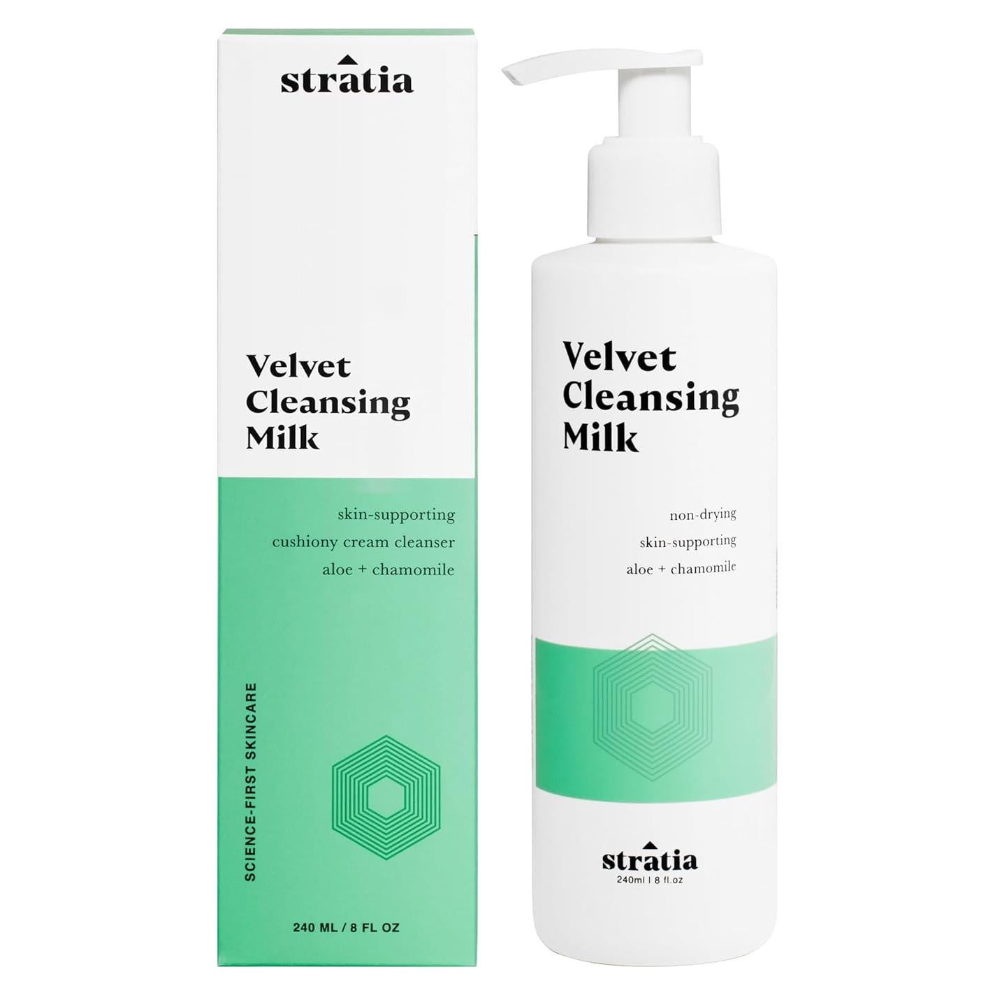 Leche Limpiadora Stratia 236.6 ml - Hidratante Facial Suave