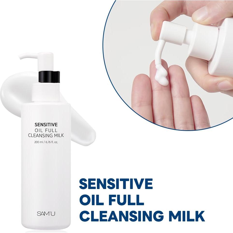 Leche Limpiadora Completa SAM'U 200 ml - Hidratante Piel Seca