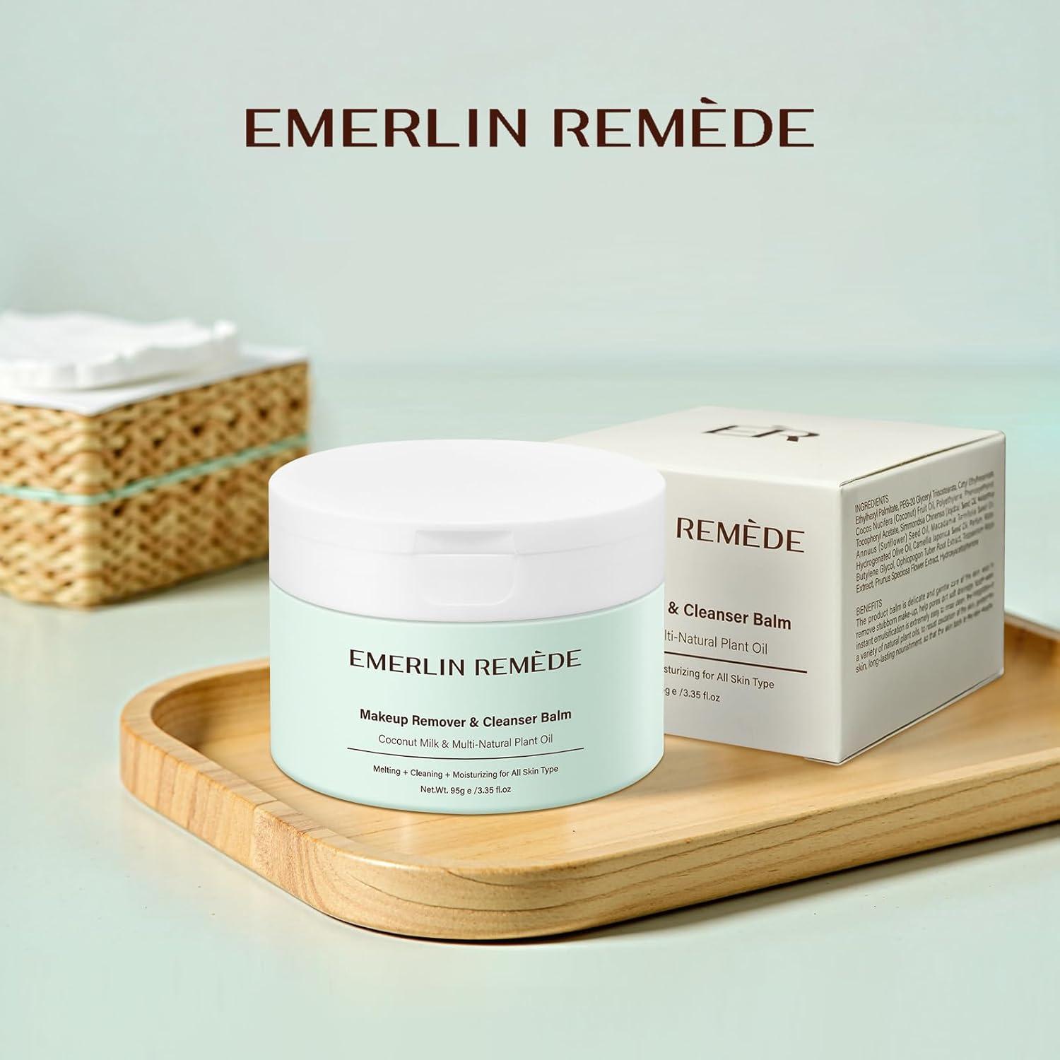 Desmaquillante Balsamo Limpiador EMERLIN REMÈDE 95g Coco