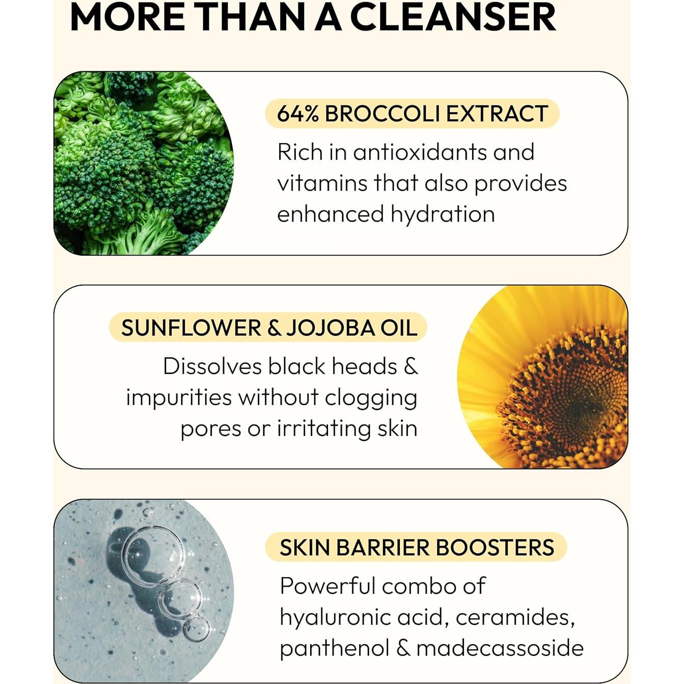 Crema Limpiadora Lechosa De:maf 300 ml - Hidratante Facial Piel Sensible