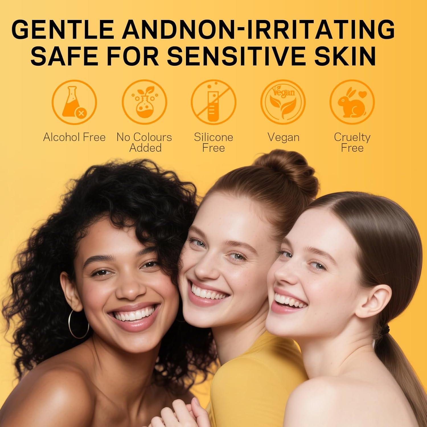 Mascarilla Facial Peel Off AMOADO con Vitamina C y Cúrcuma 200g